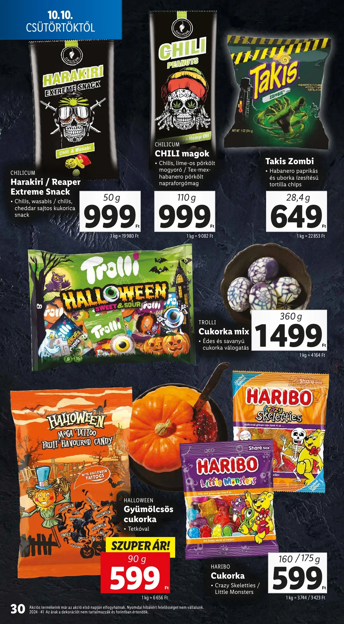Lidl akciós újság 10.10–10.16 – 30. oldal