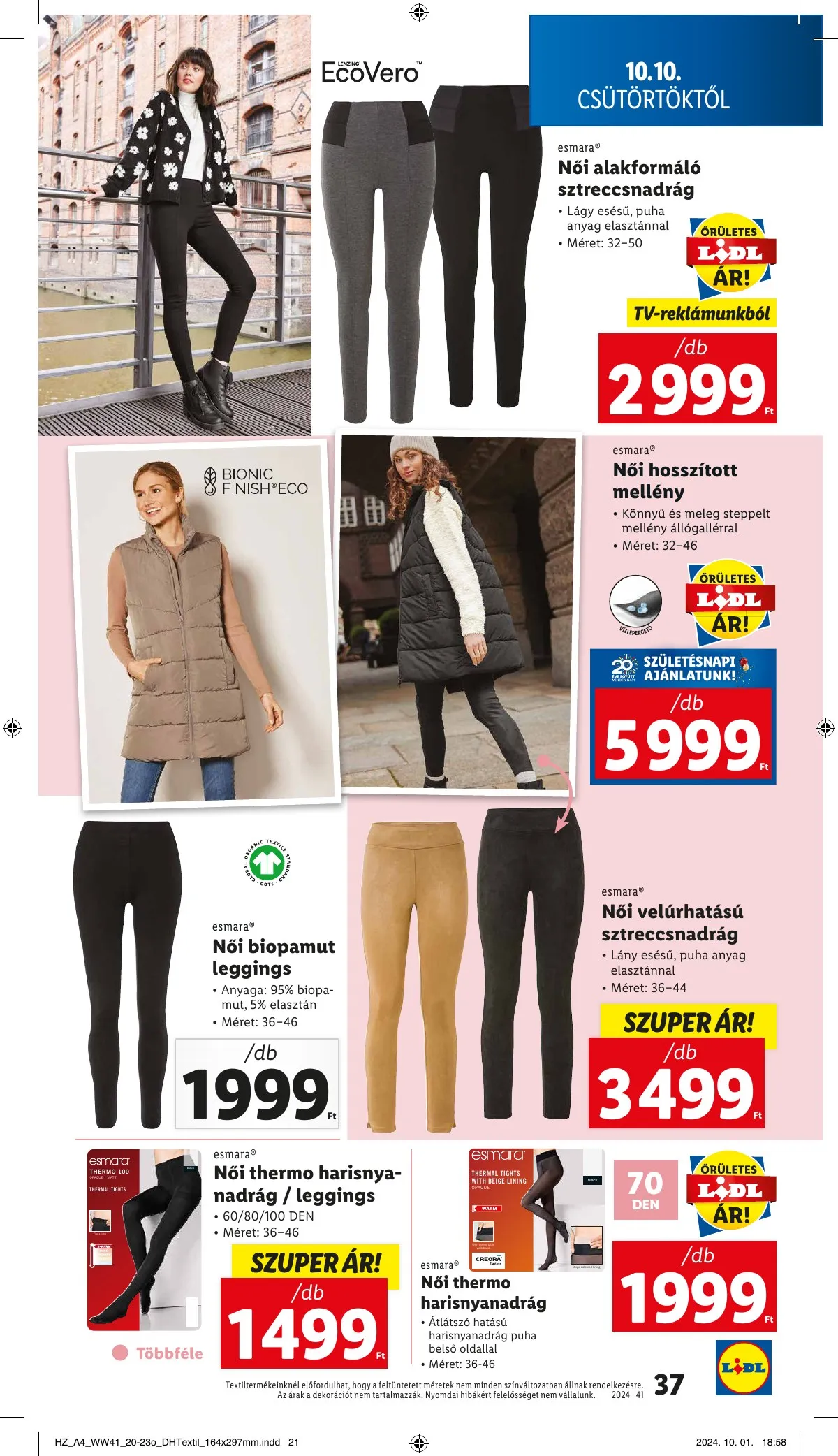 Lidl akciós újság 10.10–10.16 – 37. oldal