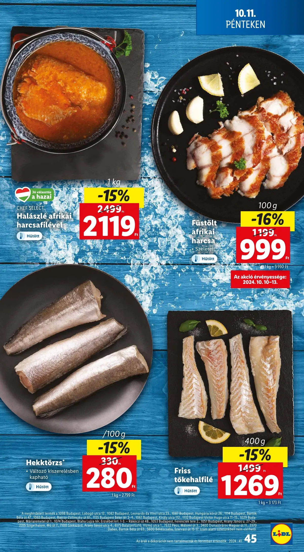 Lidl akciós újság 10.10–10.16 – 45. oldal