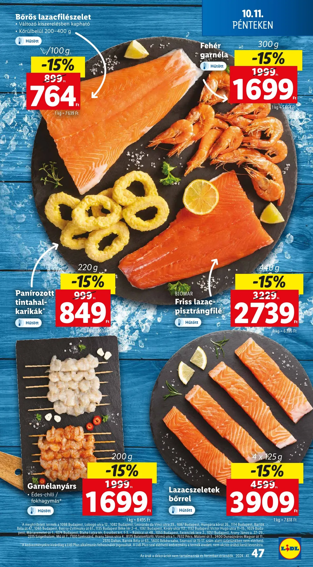 Lidl akciós újság 10.10–10.16 – 47. oldal