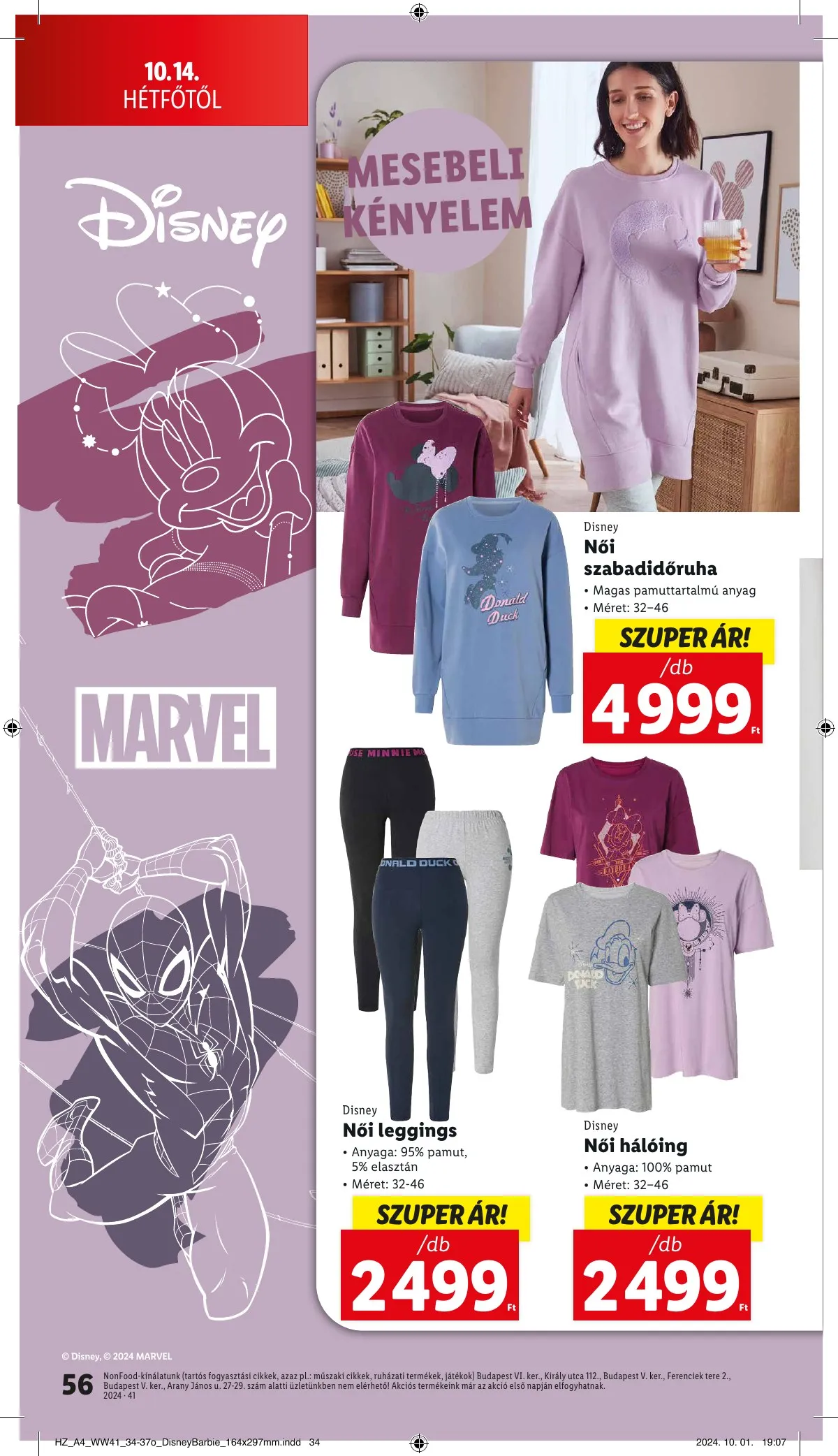 Lidl akciós újság 10.10–10.16 – 56. oldal