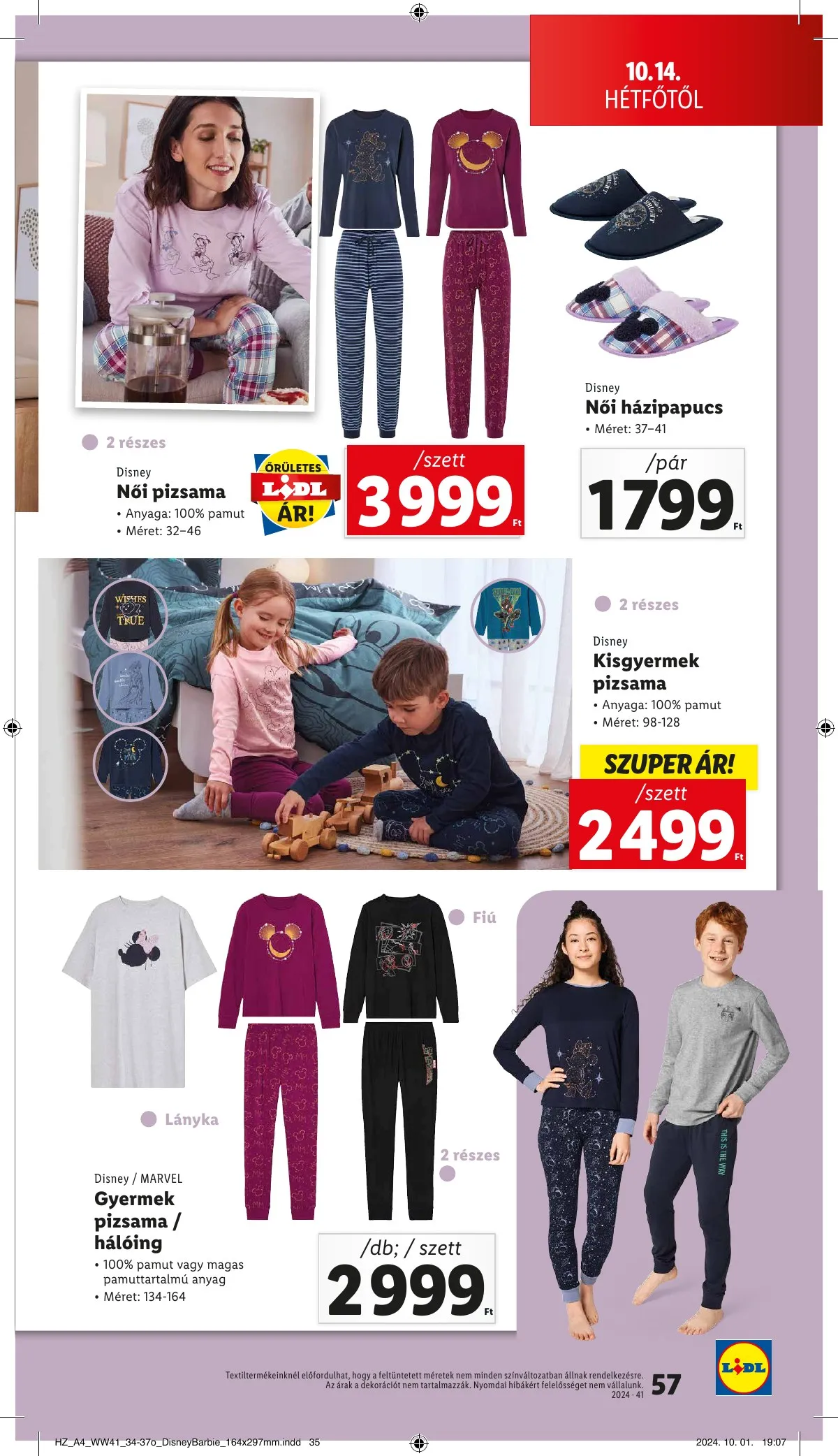 Lidl akciós újság 10.10–10.16 – 57. oldal