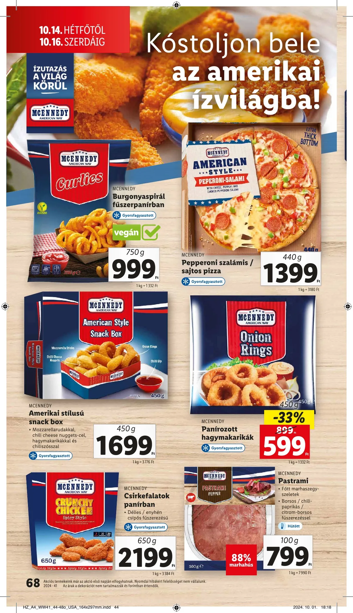Lidl akciós újság 10.10–10.16 – 68. oldal