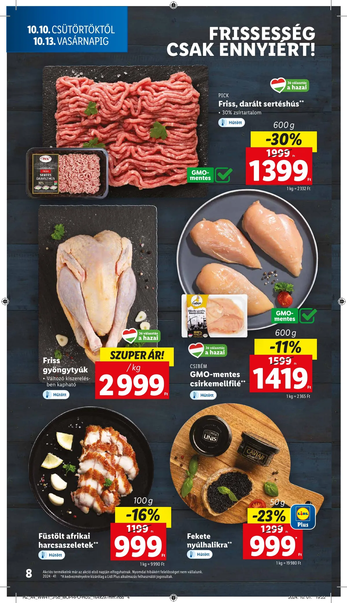 Lidl akciós újság 10.10–10.16 – 8. oldal
