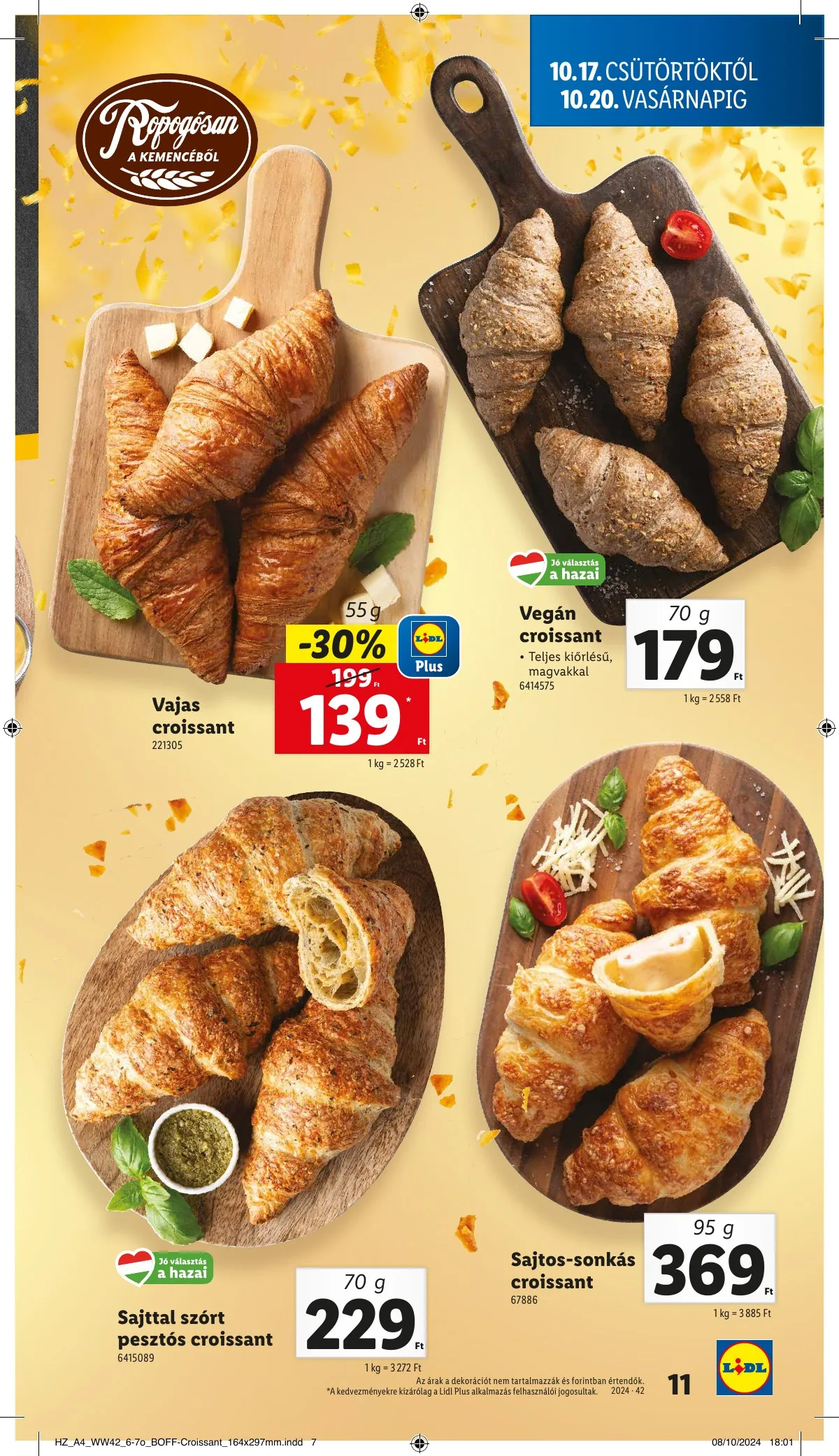 Lidl akciós újság 10.17–10.22 – 11. oldal