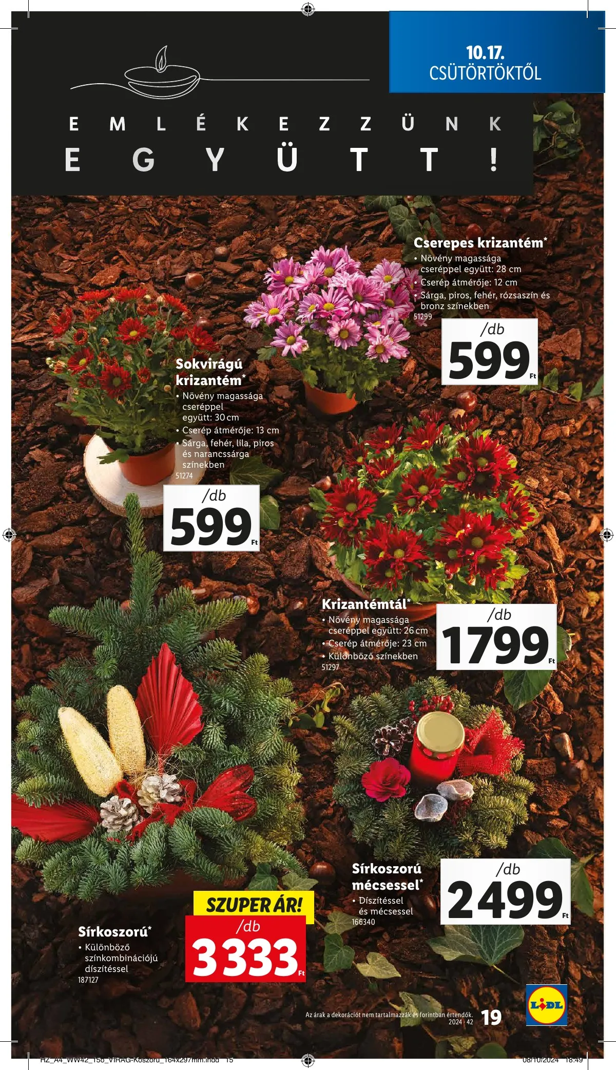 Lidl akciós újság 10.17–10.22 – 19. oldal