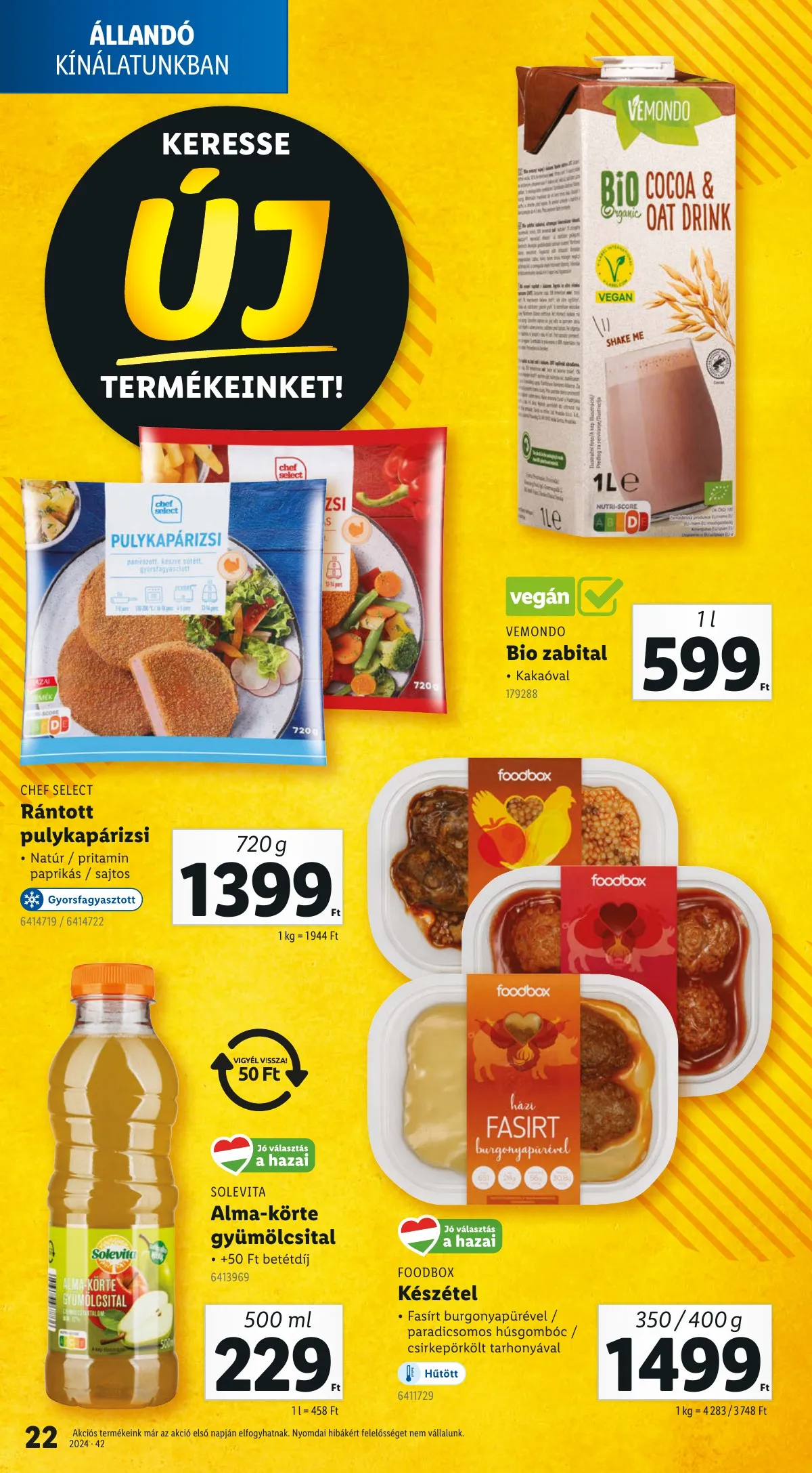 Lidl akciós újság 10.17–10.22 – 22. oldal