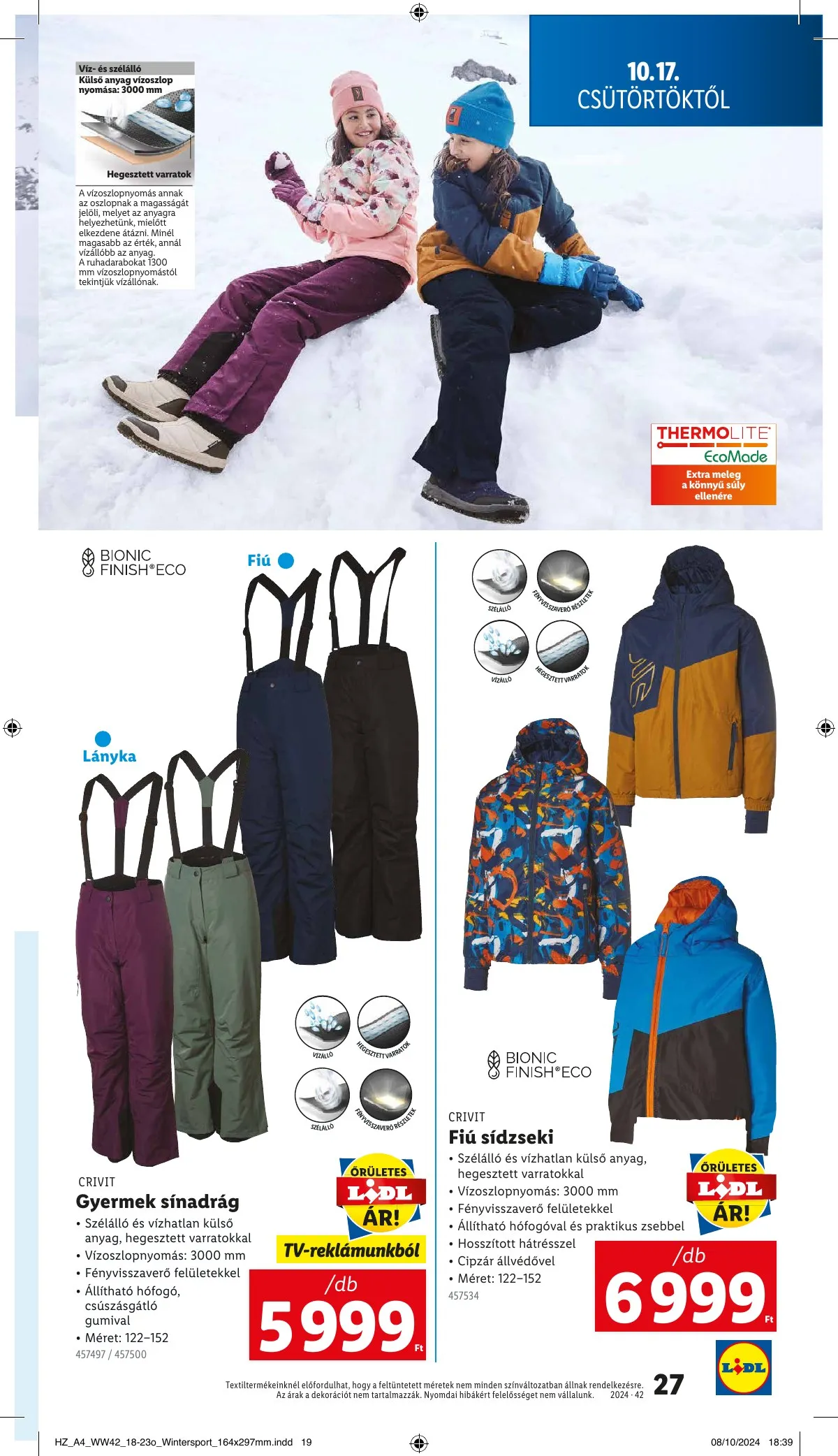 Lidl akciós újság 10.17–10.22 – 27. oldal