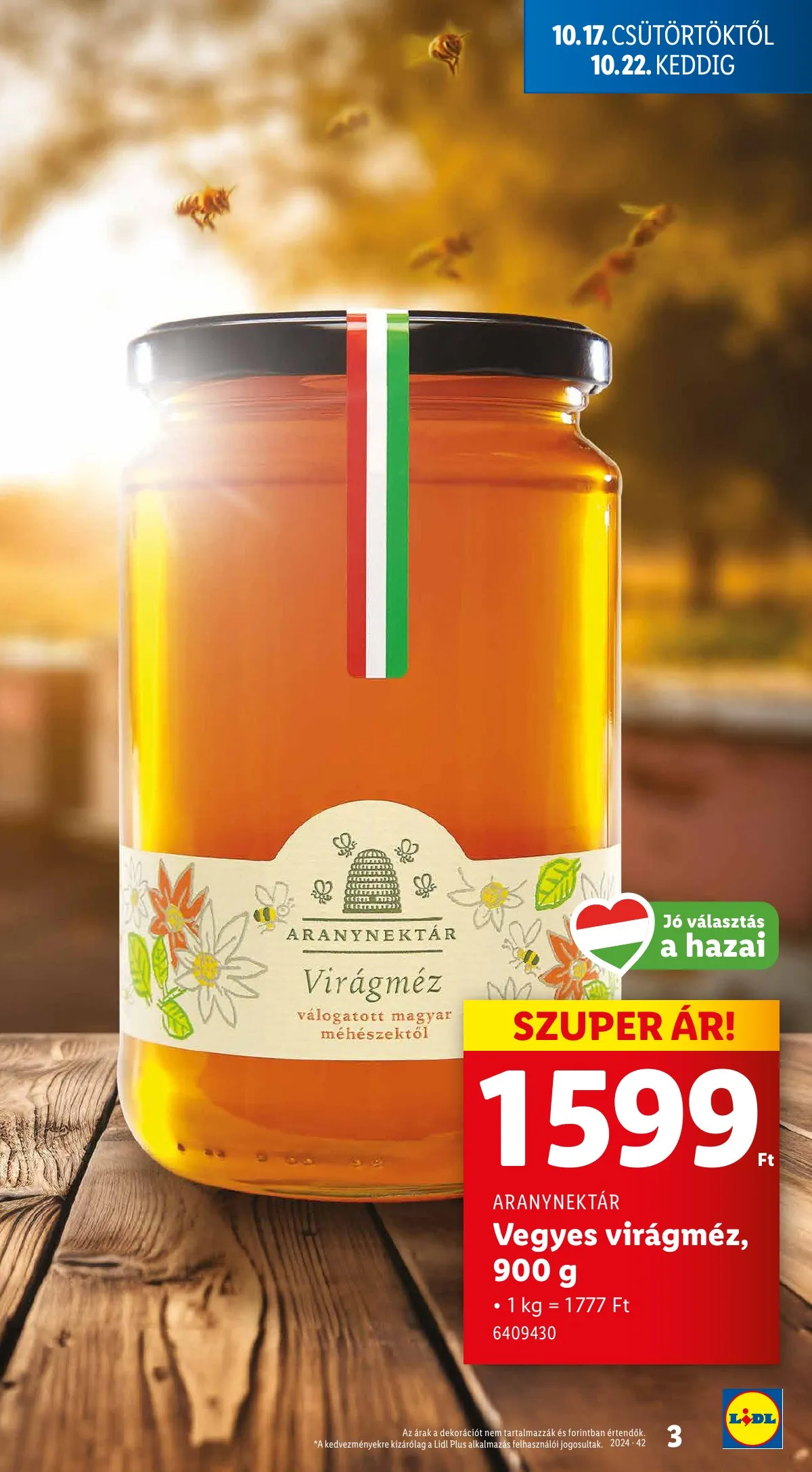 Lidl akciós újság 10.17–10.22 – 3. oldal