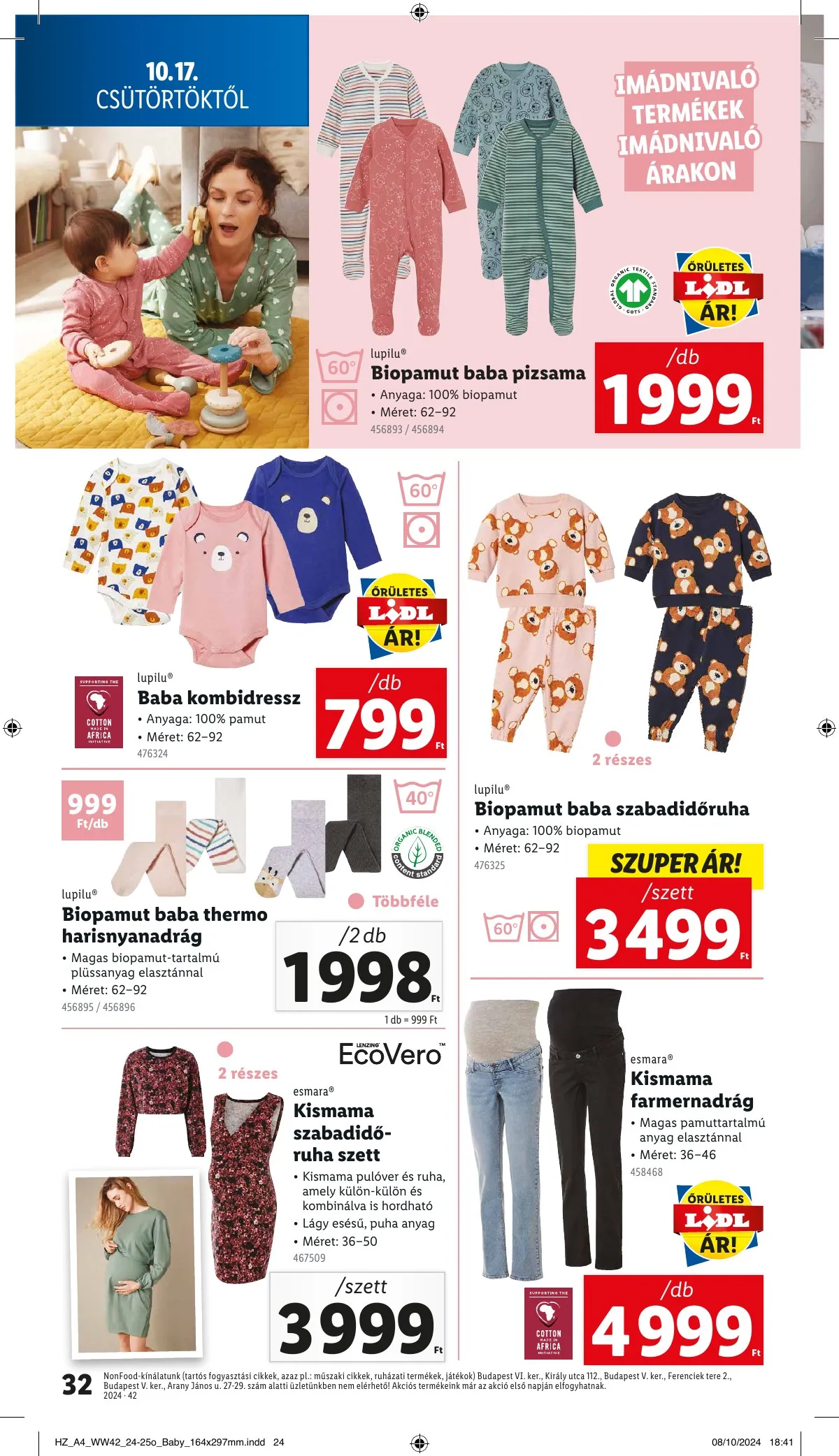 Lidl akciós újság 10.17–10.22 – 32. oldal
