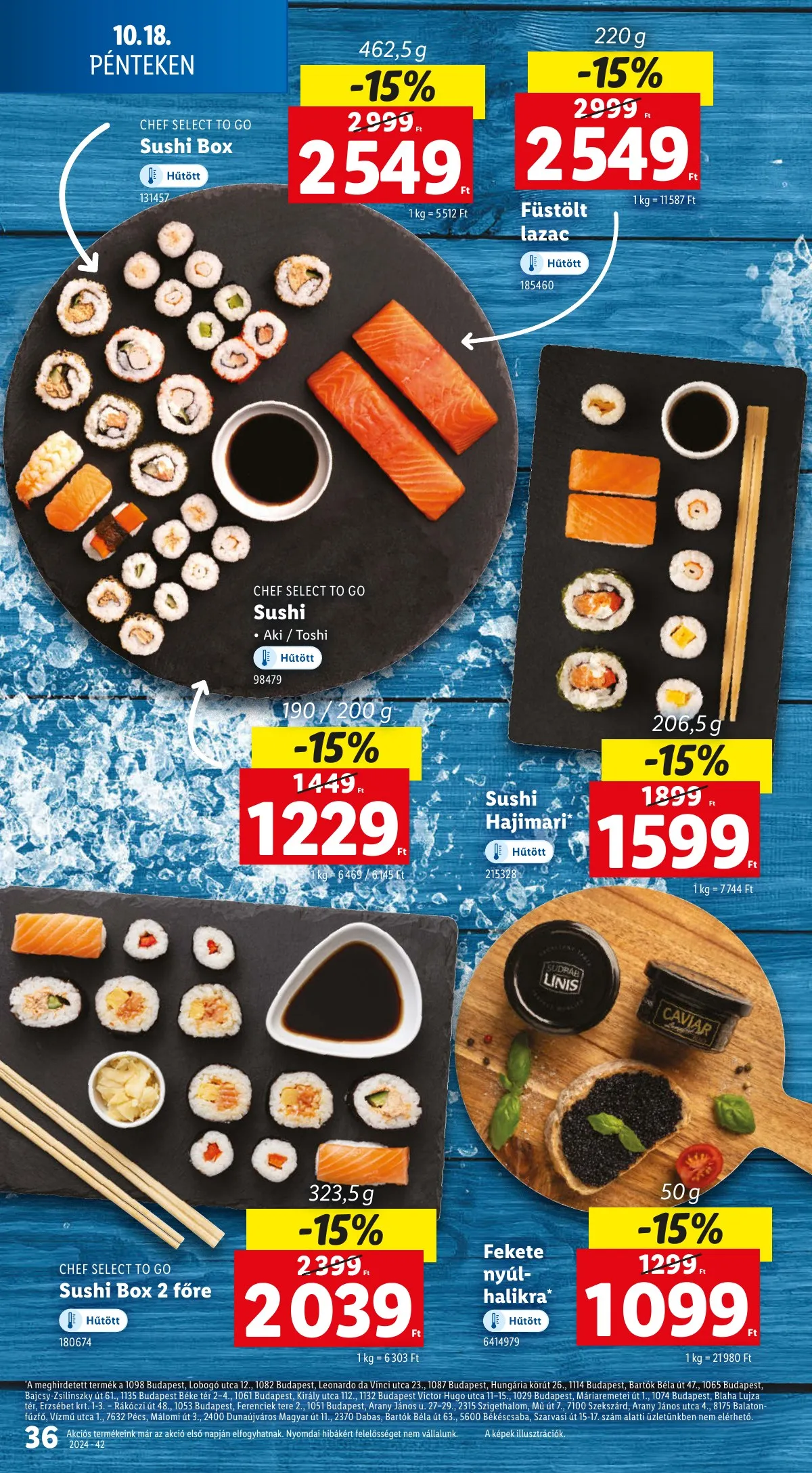 Lidl akciós újság 10.17–10.22 – 36. oldal