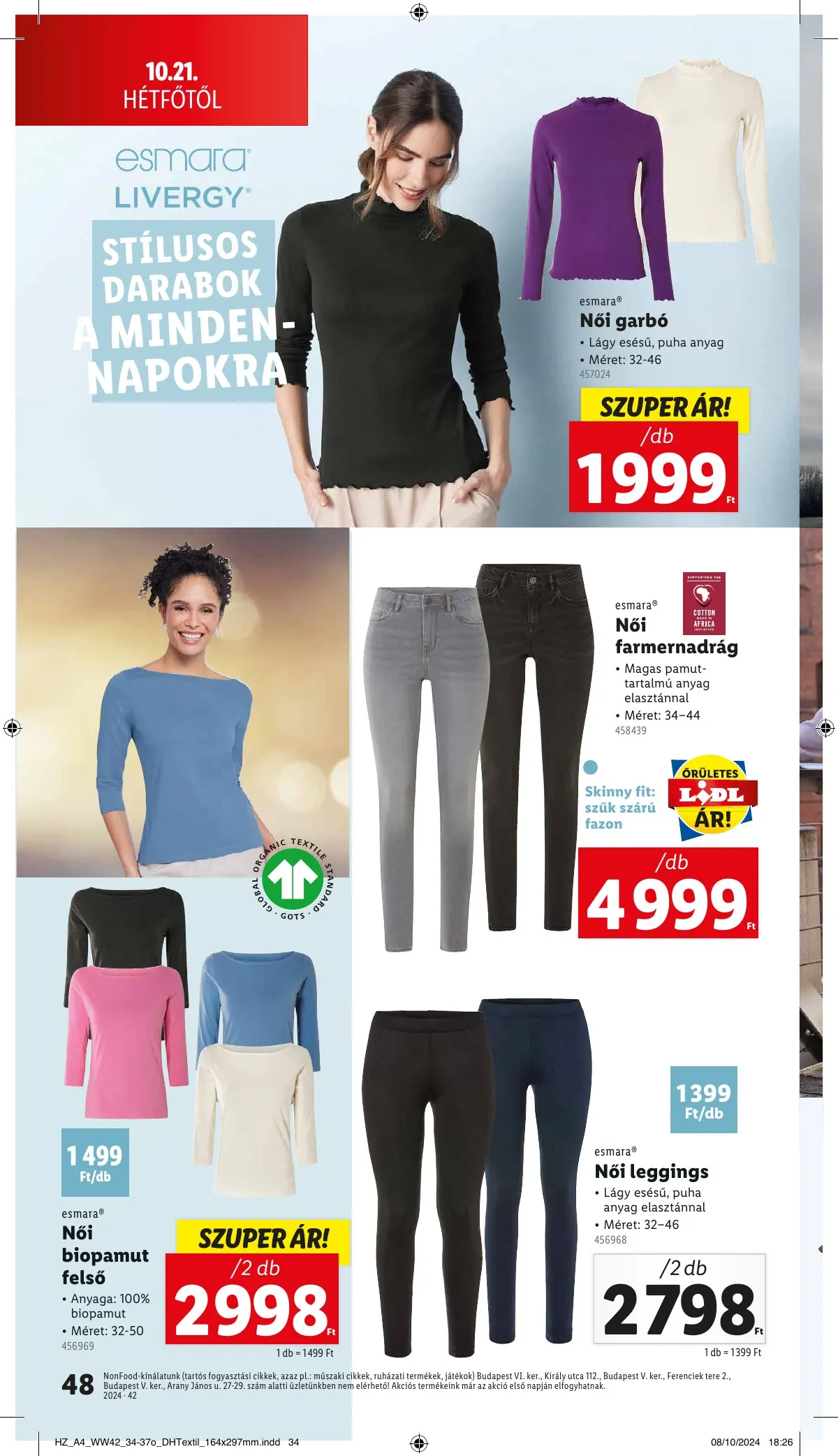 Lidl akciós újság 10.17–10.22 – 48. oldal
