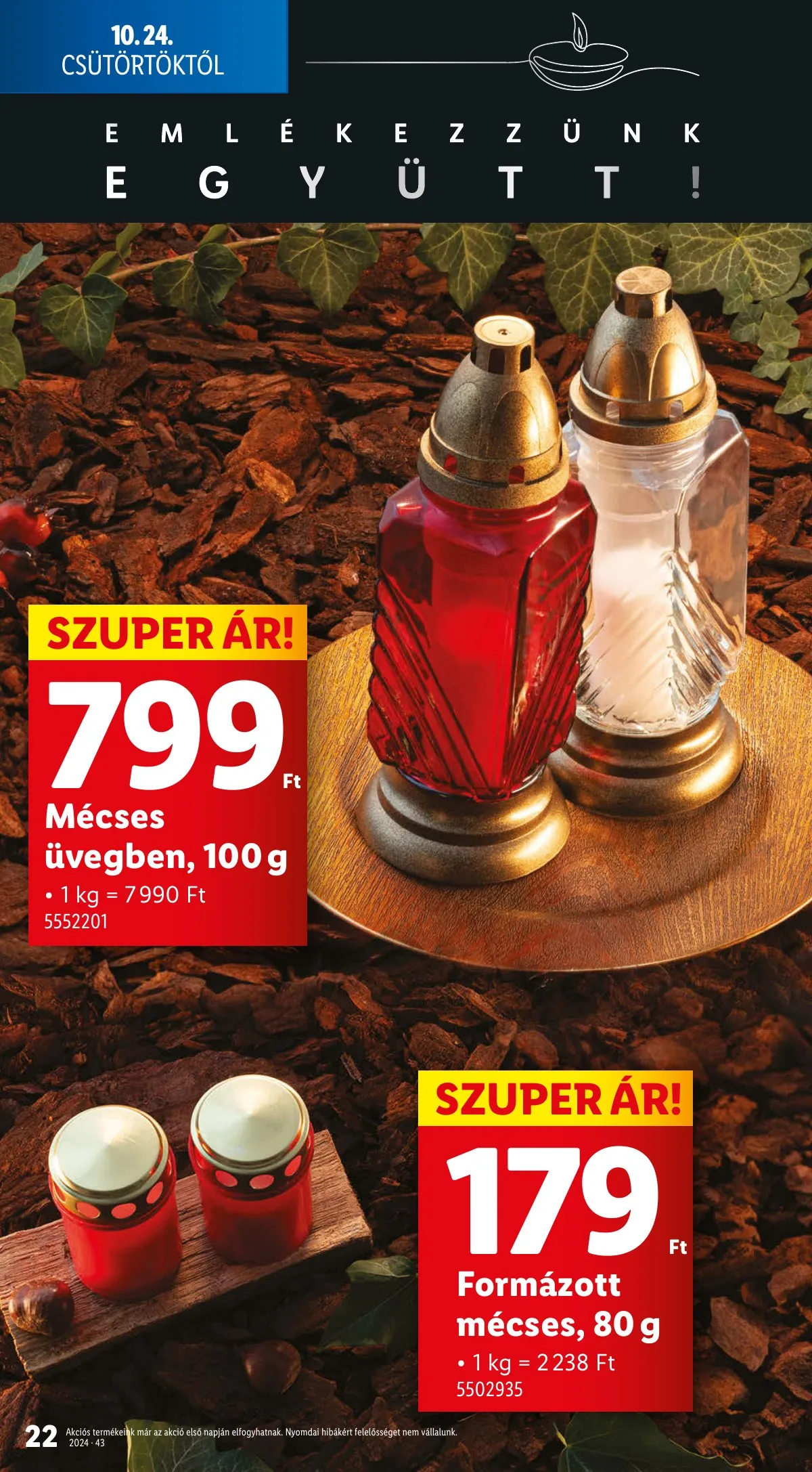 Lidl akciós újság 10.24–10.30 – 22. oldal