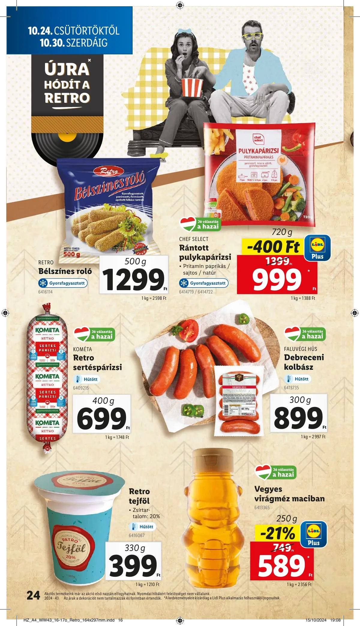 Lidl akciós újság 10.24–10.30 – 24. oldal