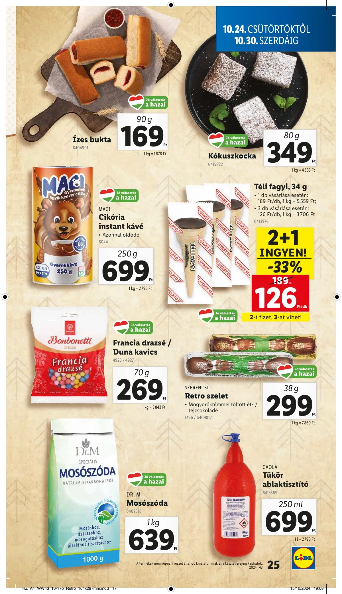 Lidl akciós újság 10.24–10.30 – 25. oldal