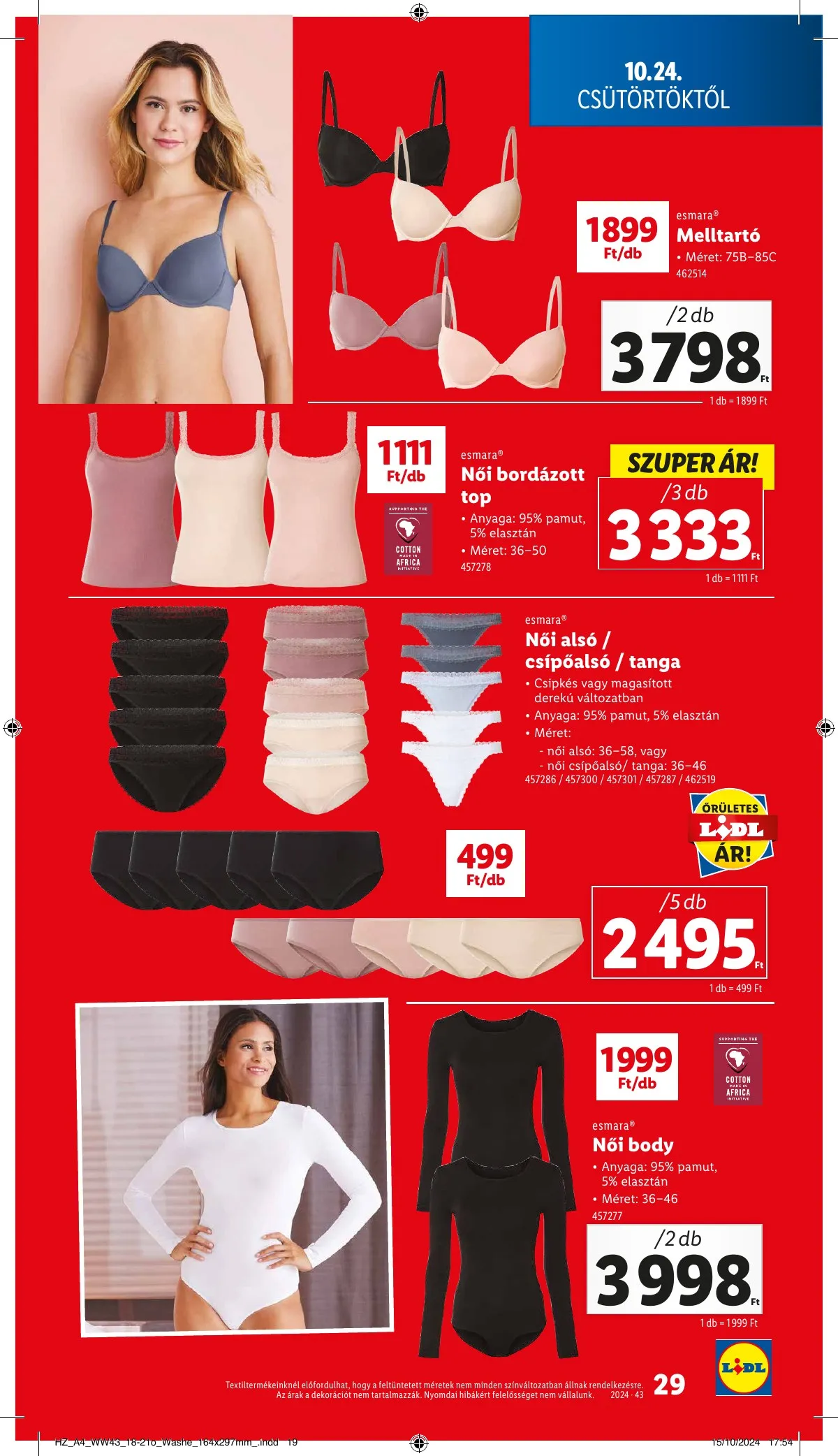 Lidl akciós újság 10.24–10.30 – 29. oldal