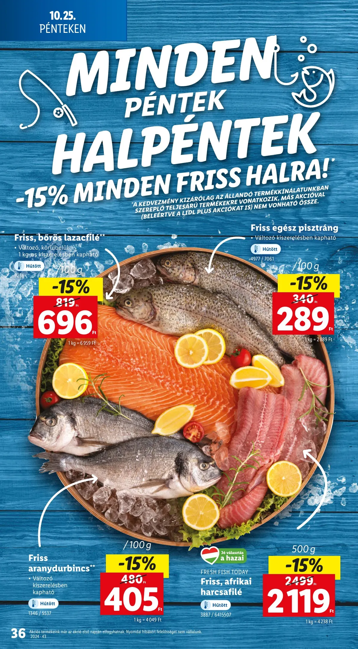 Lidl akciós újság 10.24–10.30 – 36. oldal