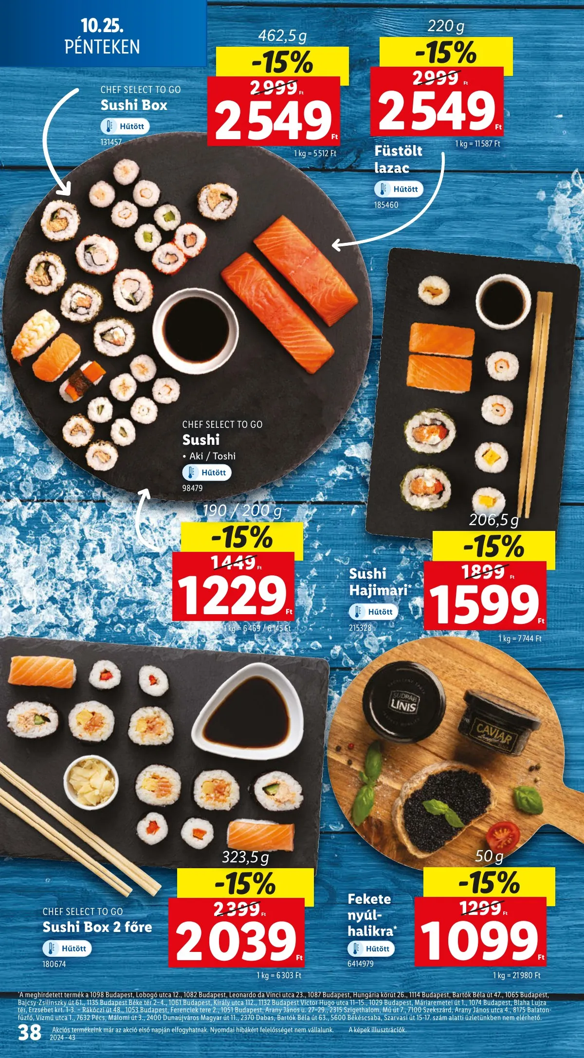 Lidl akciós újság 10.24–10.30 – 38. oldal