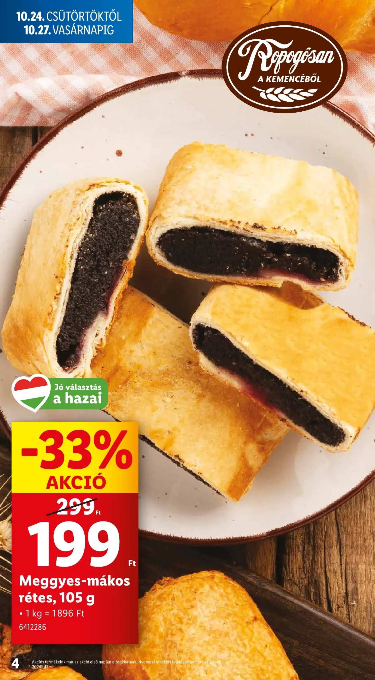 Lidl akciós újság 10.24–10.30 – 4. oldal