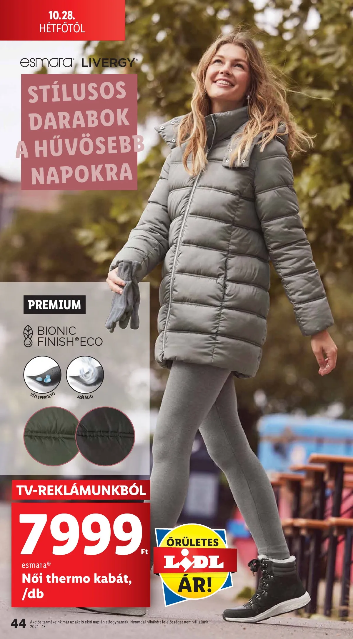 Lidl akciós újság 10.24–10.30 – 44. oldal