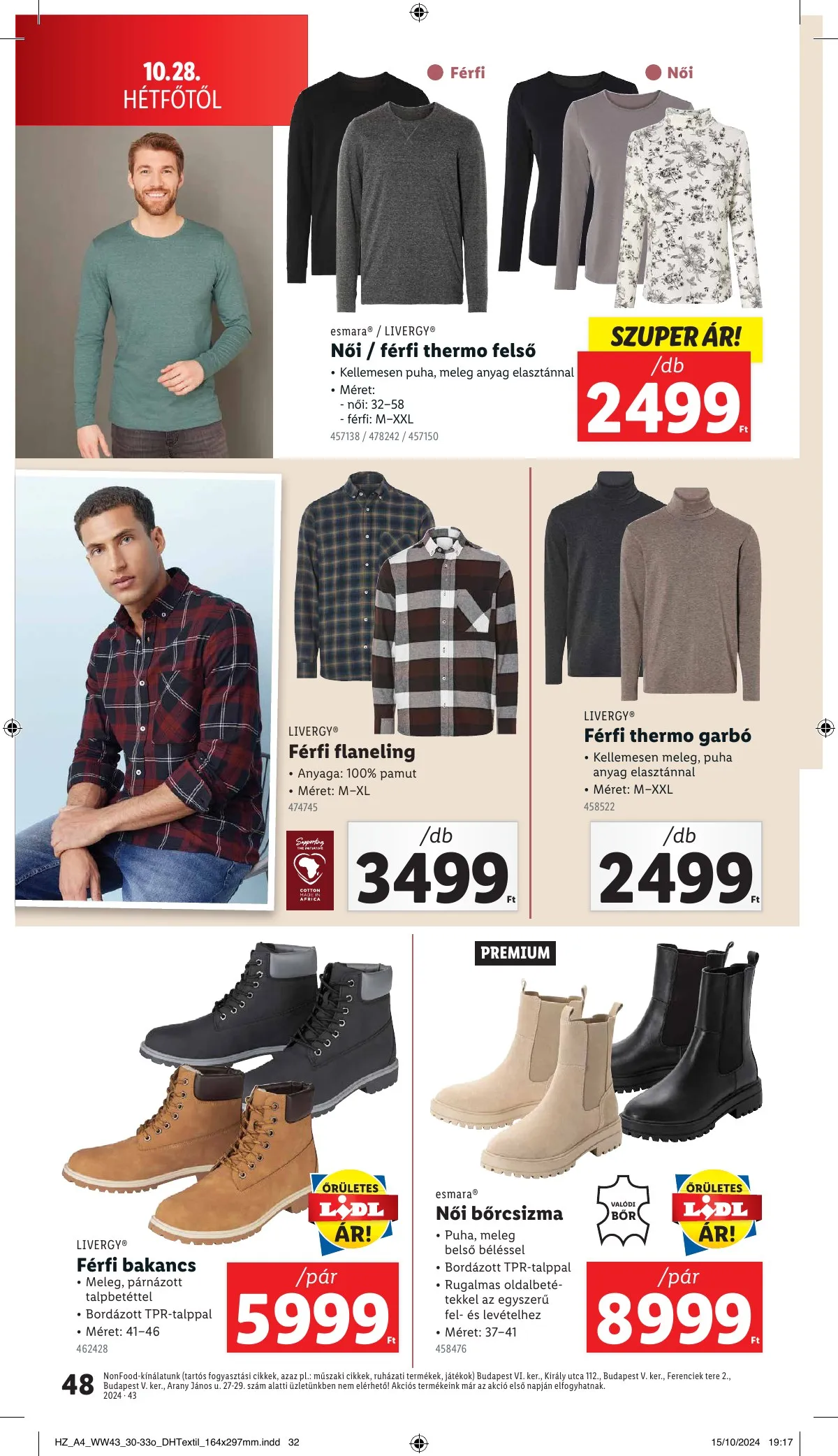 Lidl akciós újság 10.24–10.30 – 48. oldal