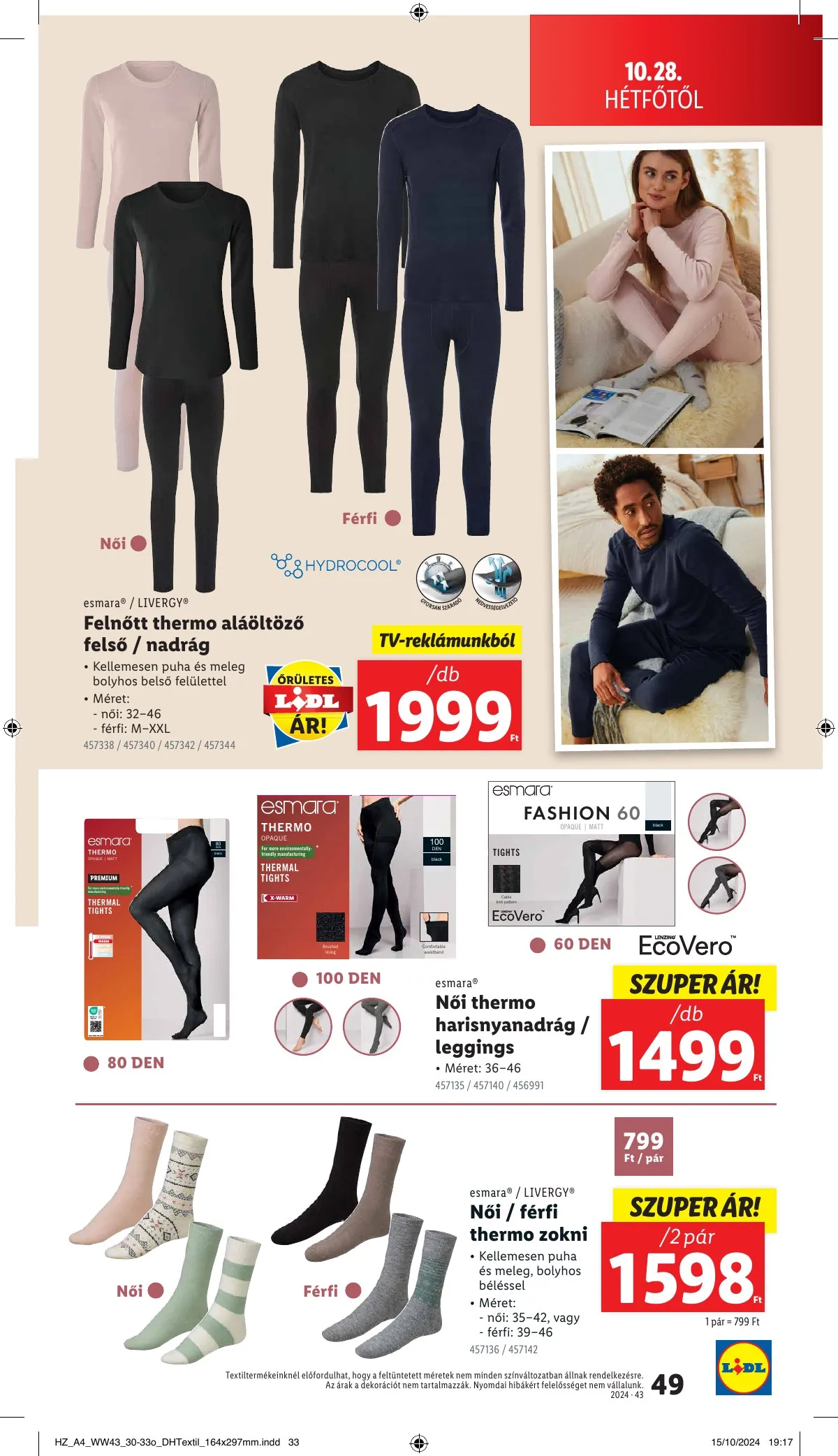 Lidl akciós újság 10.24–10.30 – 49. oldal