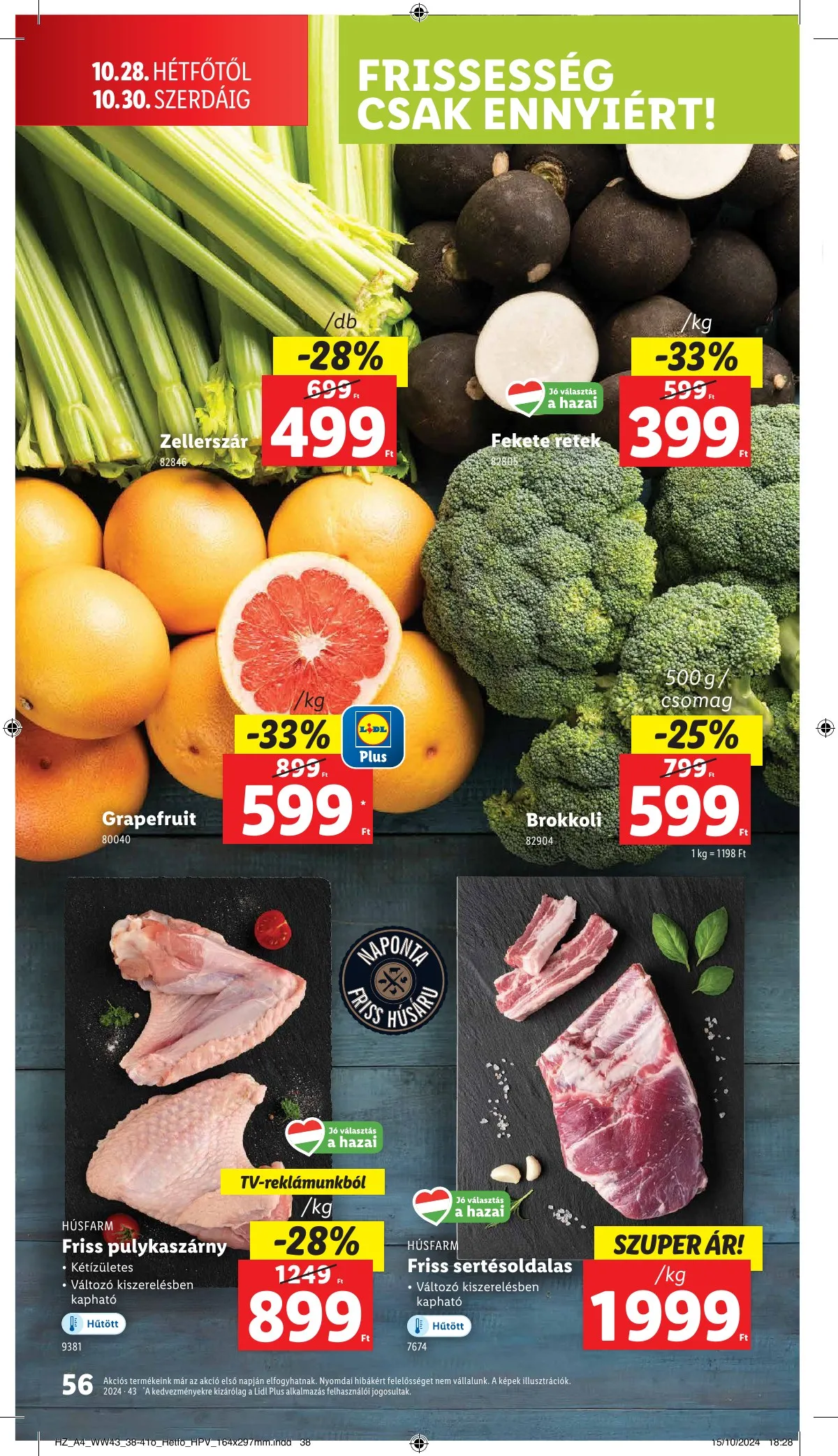 Lidl akciós újság 10.24–10.30 – 56. oldal