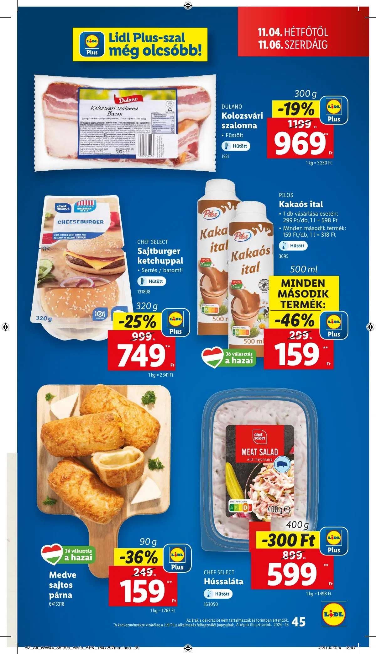 Lidl akciós újság 10.31–11.06 – 45. oldal