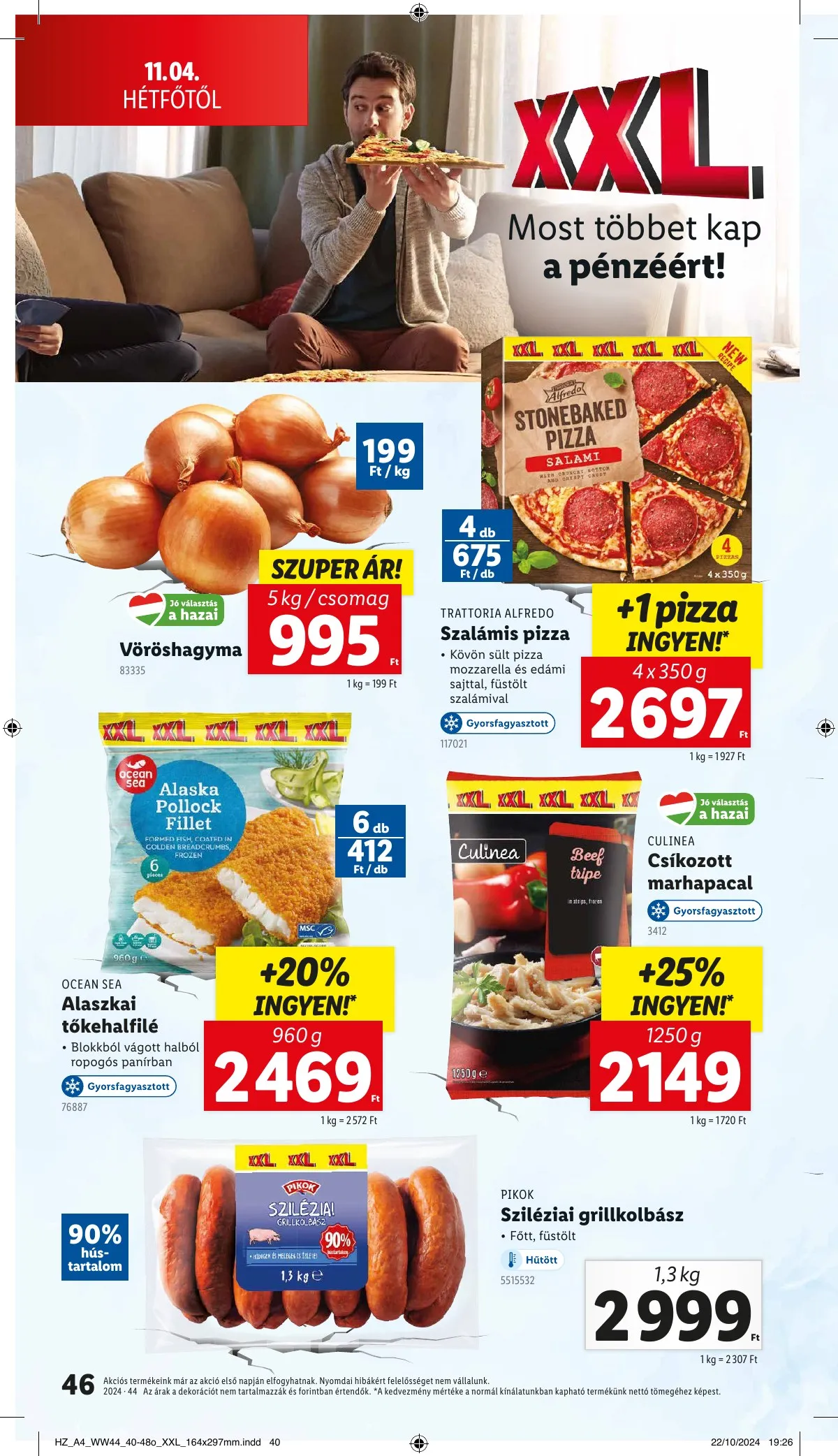 Lidl akciós újság 10.31–11.06 – 46. oldal