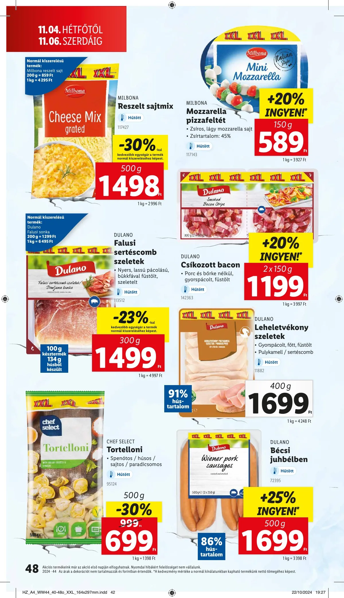Lidl akciós újság 10.31–11.06 – 48. oldal