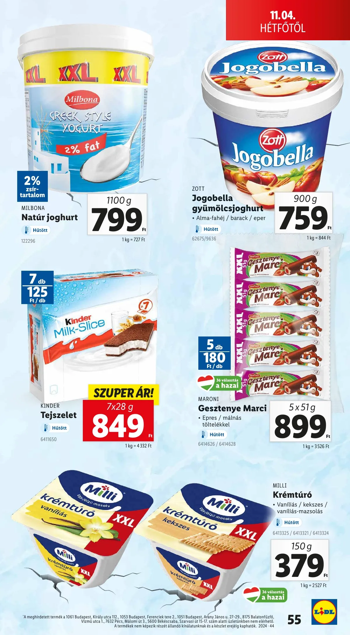Lidl akciós újság 10.31–11.06 – 55. oldal