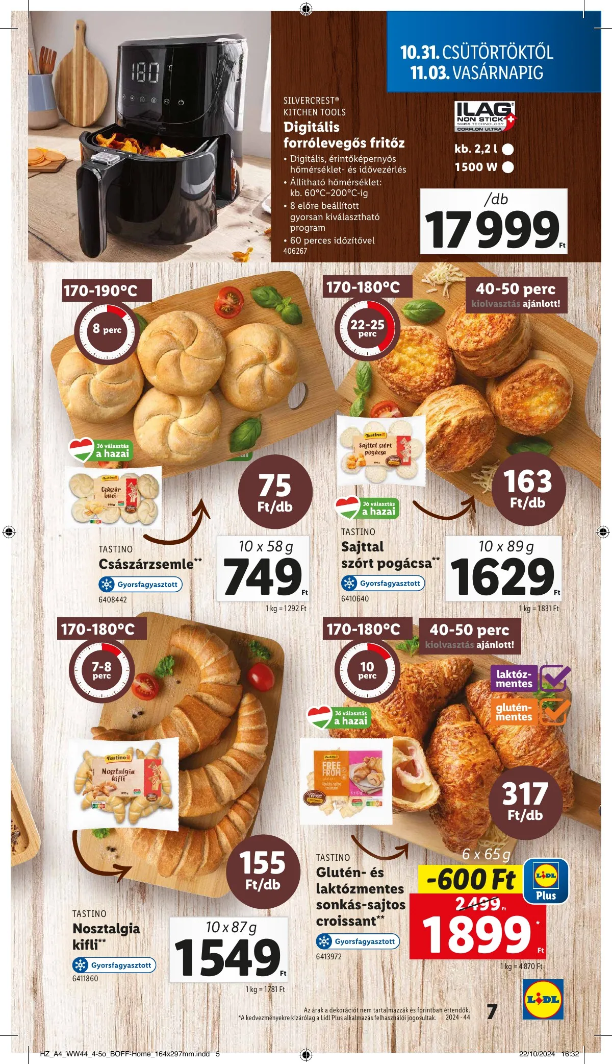 Lidl akciós újság 10.31–11.06 – 7. oldal