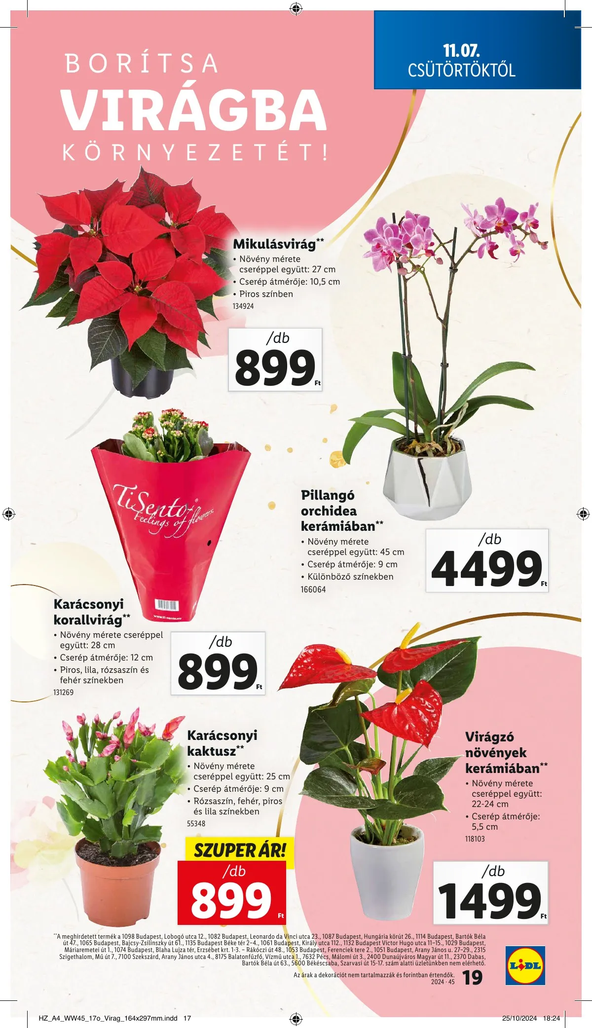 Lidl akciós újság 11.07–11.13 – 19. oldal