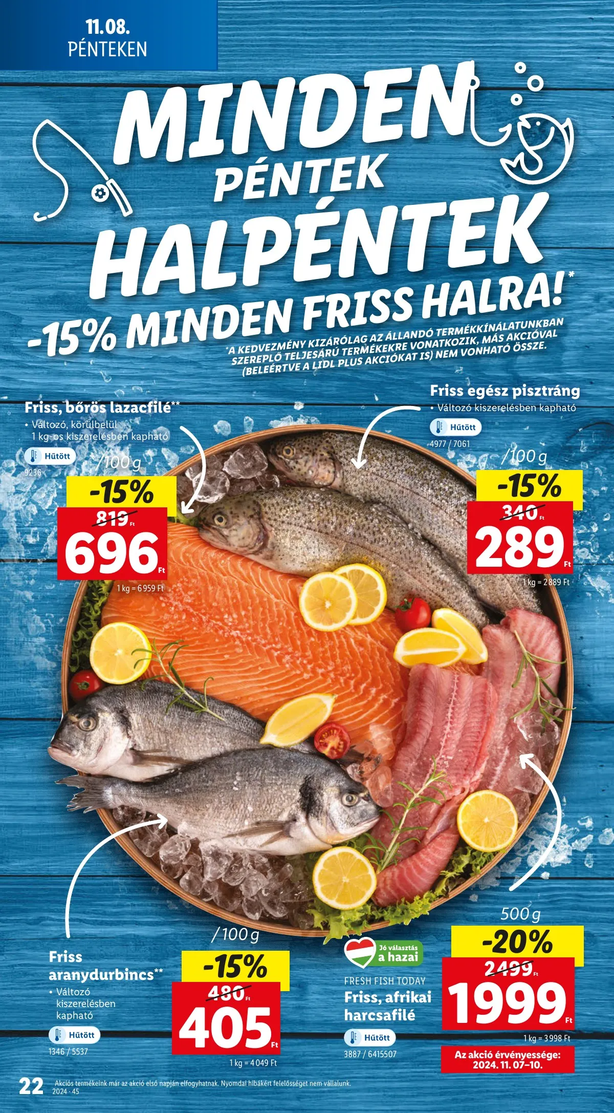 Lidl akciós újság 11.07–11.13 – 22. oldal