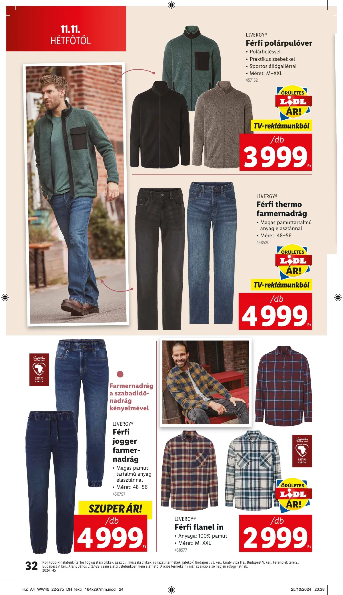 Lidl akciós újság 11.07–11.13 – 32. oldal