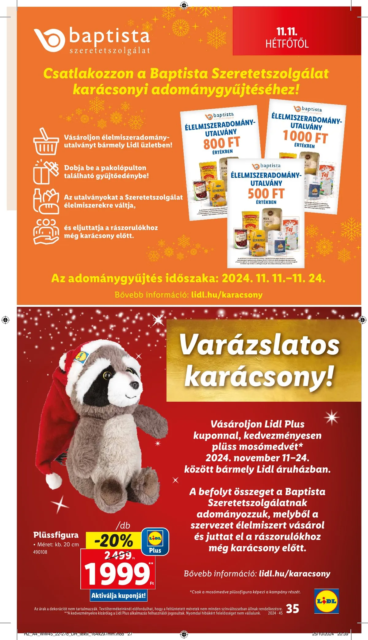 Lidl akciós újság 11.07–11.13 – 35. oldal