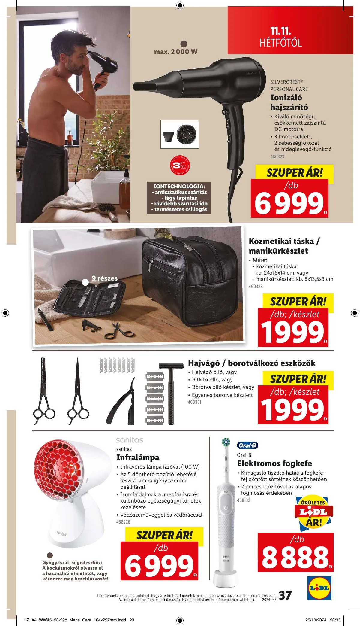 Lidl akciós újság 11.07–11.13 – 37. oldal
