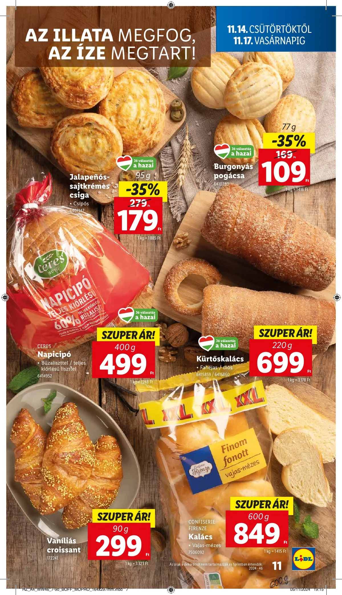 Lidl akciós újság 11.14–11.20 – 11. oldal