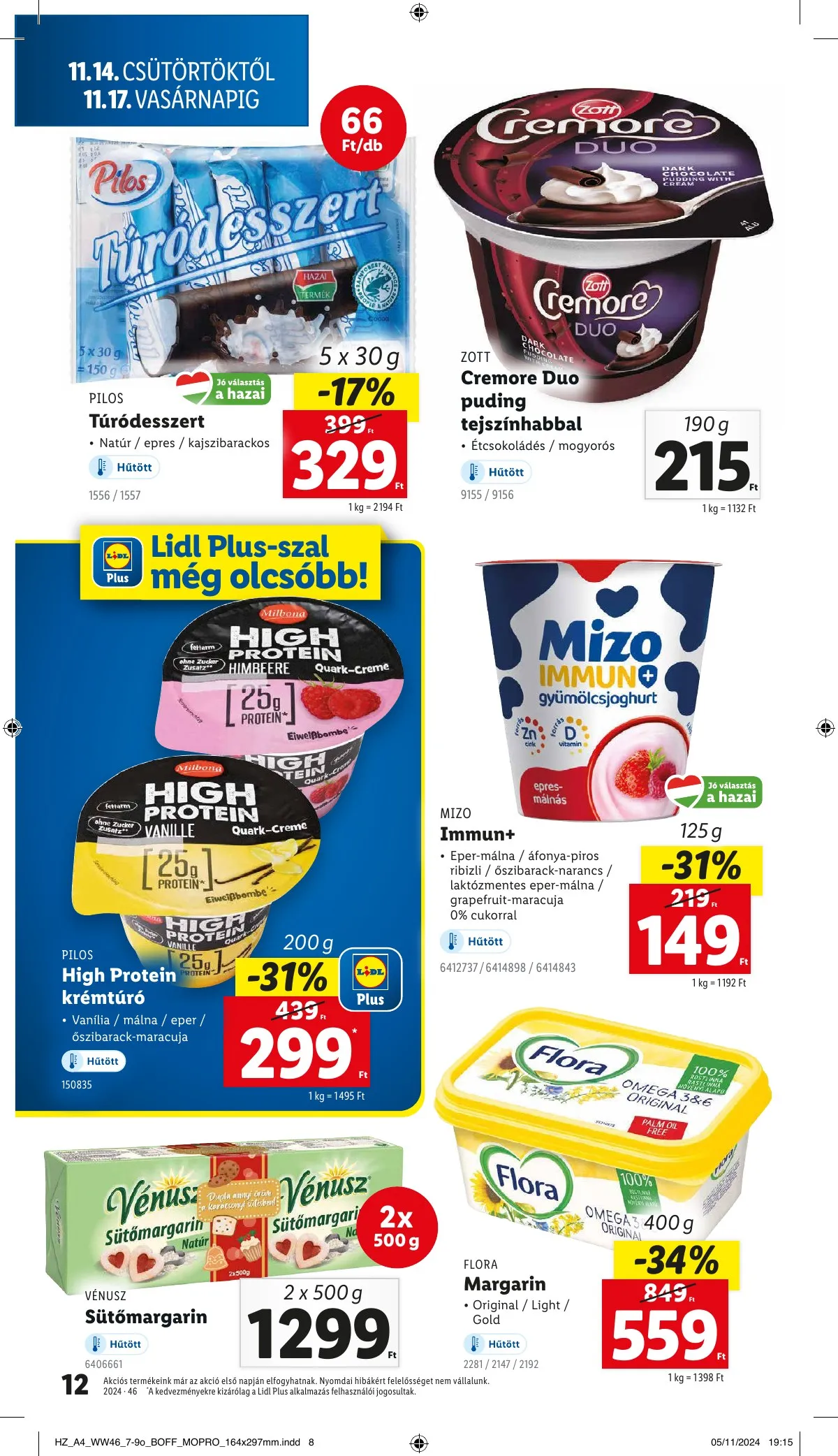 Lidl akciós újság 11.14–11.20 – 12. oldal