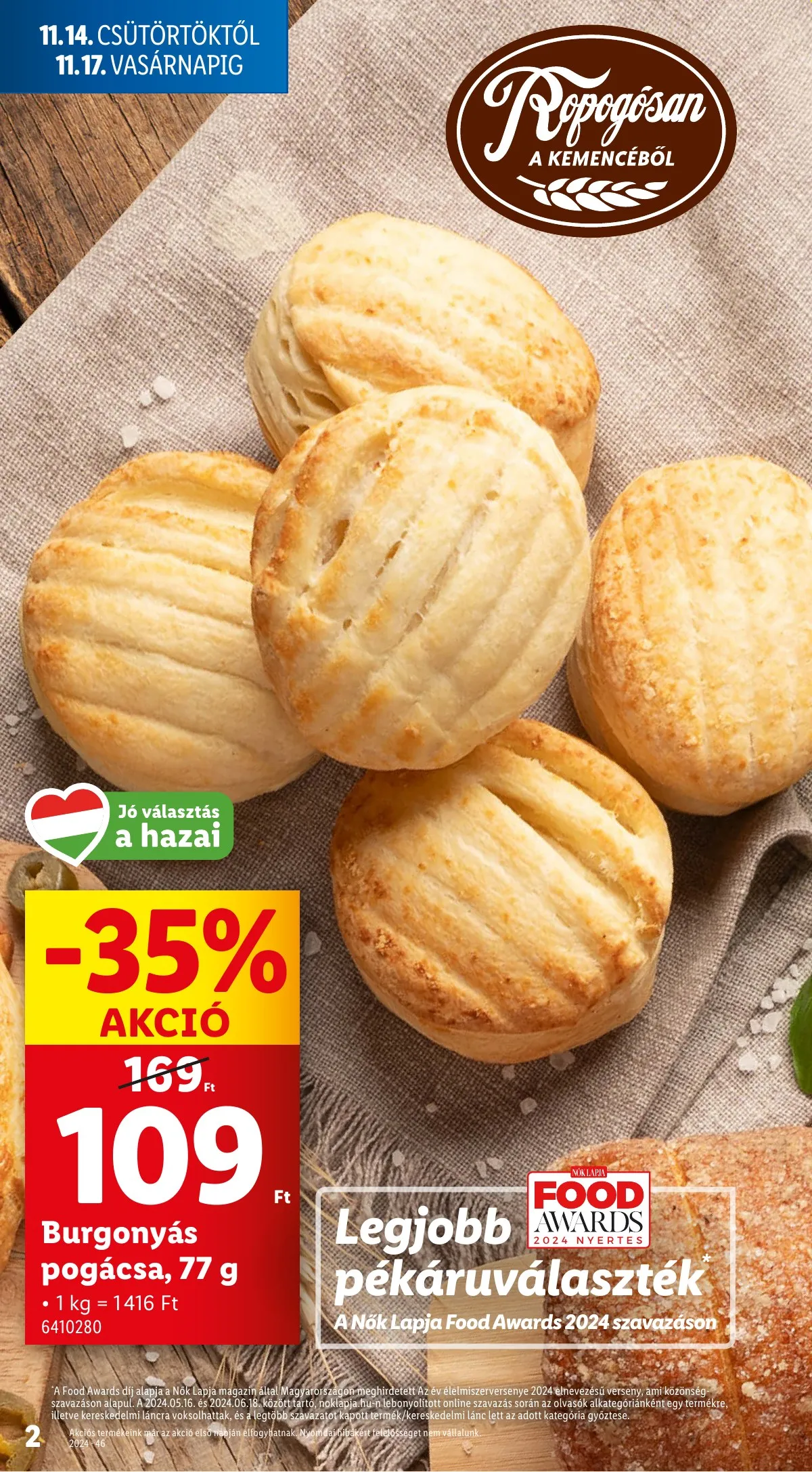 Lidl akciós újság 11.14–11.20 – 2. oldal
