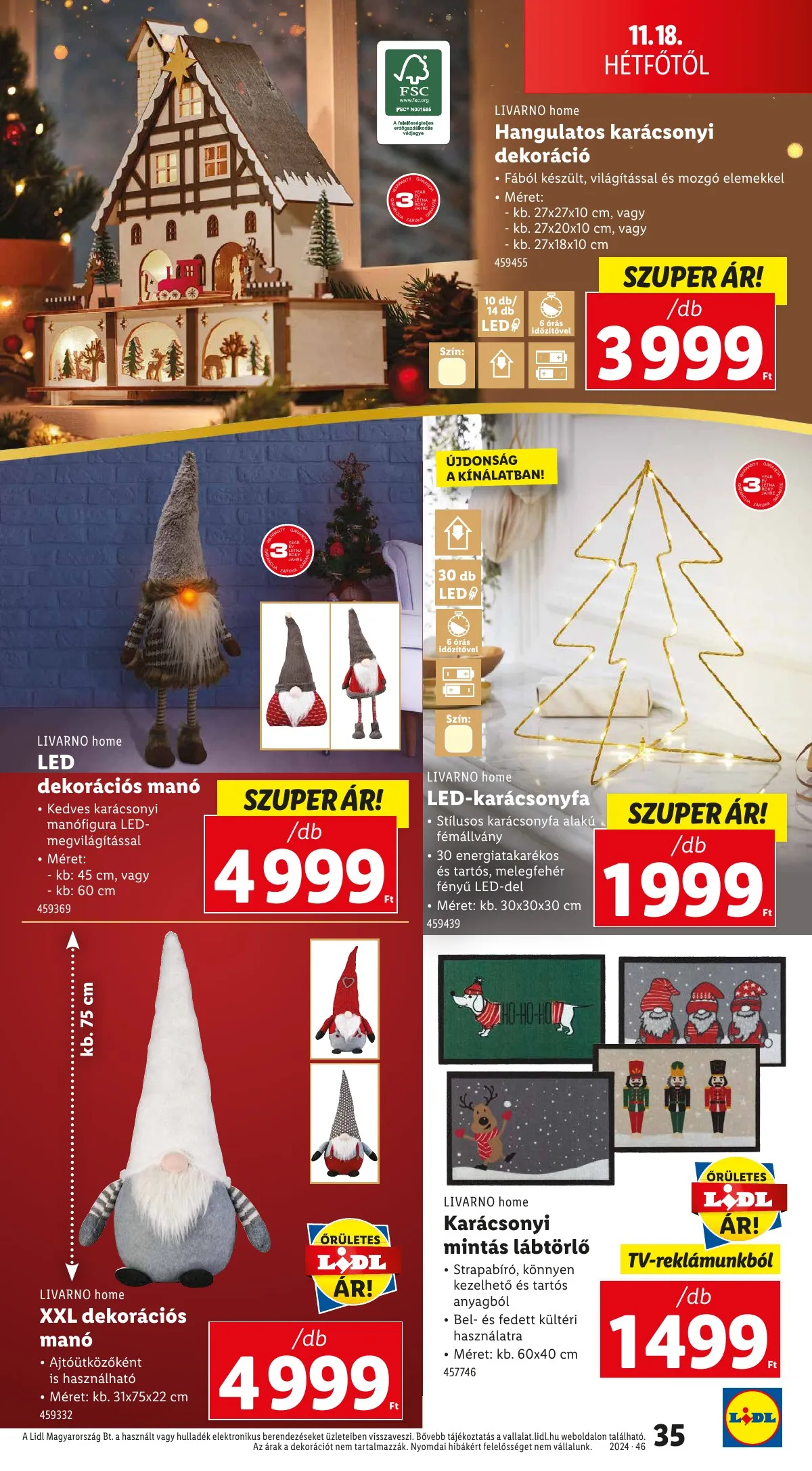 Lidl akciós újság 11.14–11.20 – 35. oldal