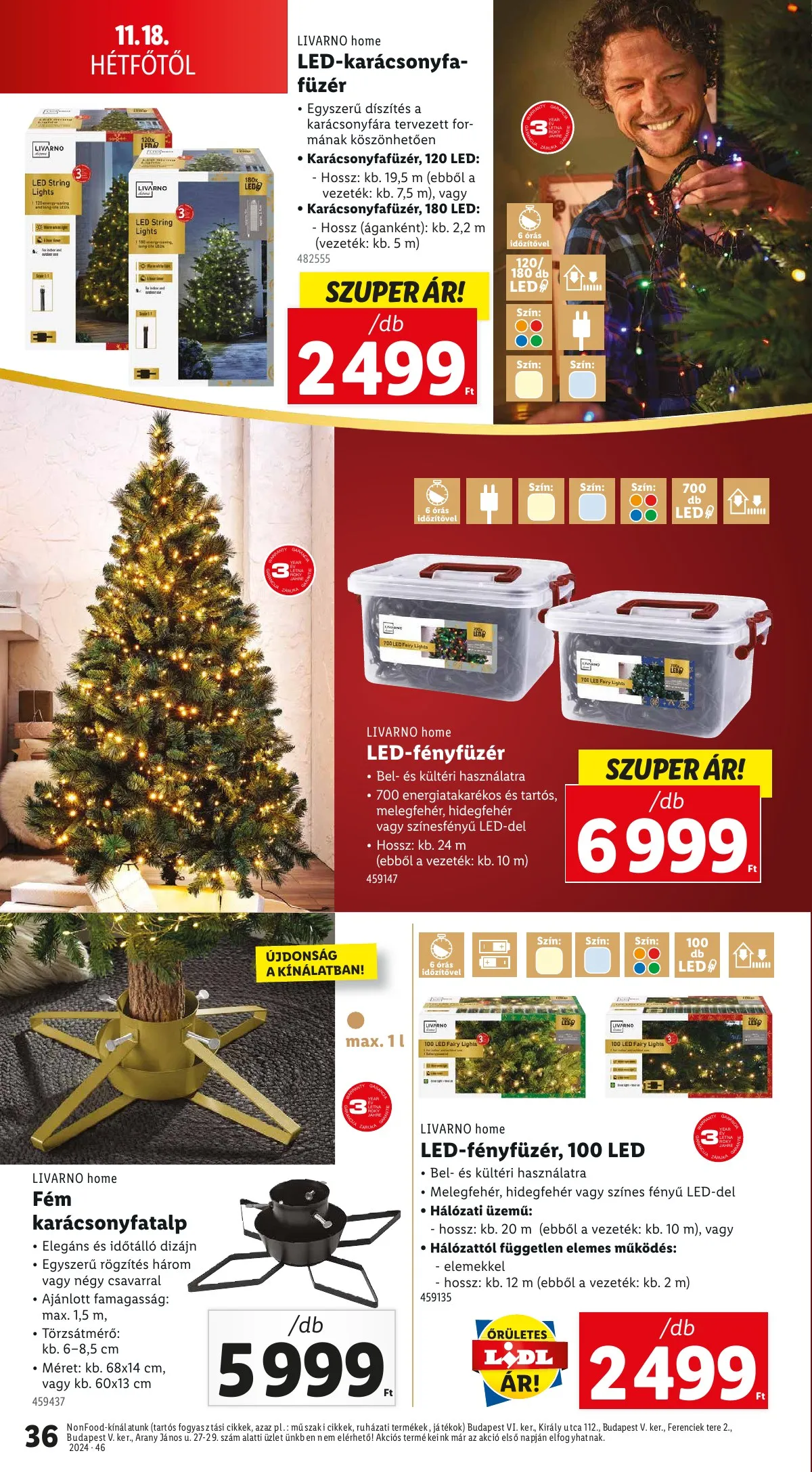 Lidl akciós újság 11.14–11.20 – 36. oldal