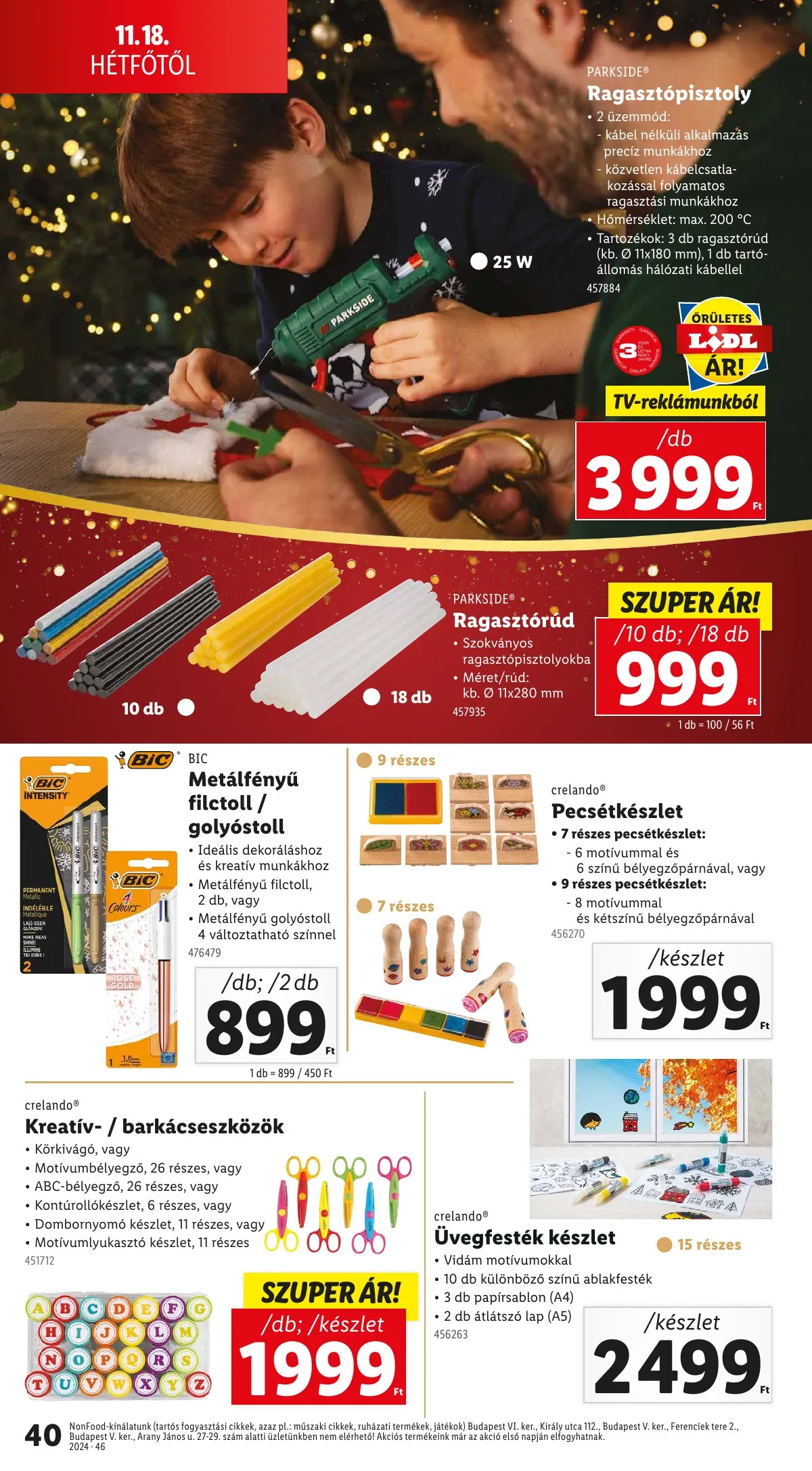Lidl akciós újság 11.14–11.20 – 40. oldal
