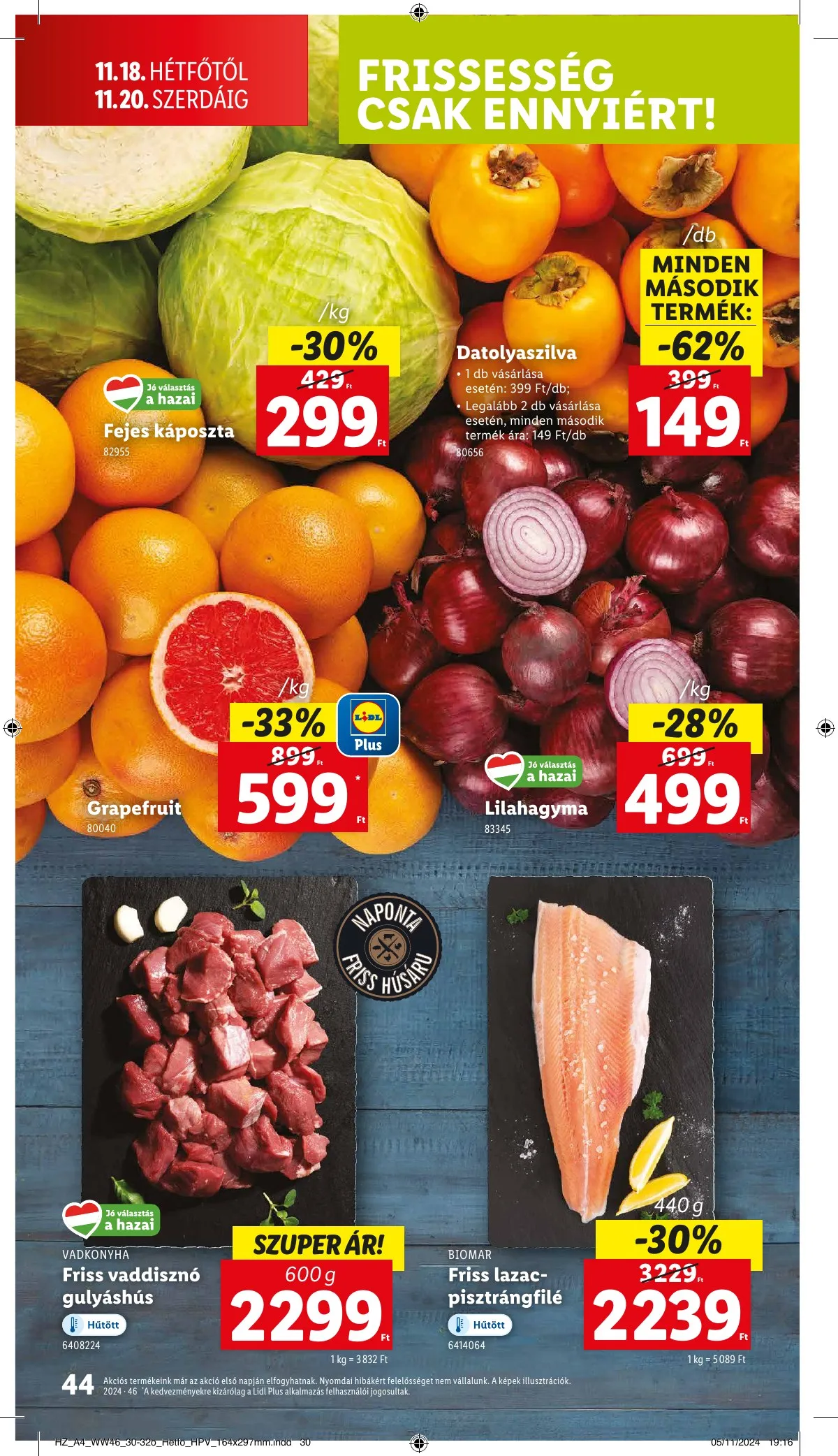 Lidl akciós újság 11.14–11.20 – 44. oldal