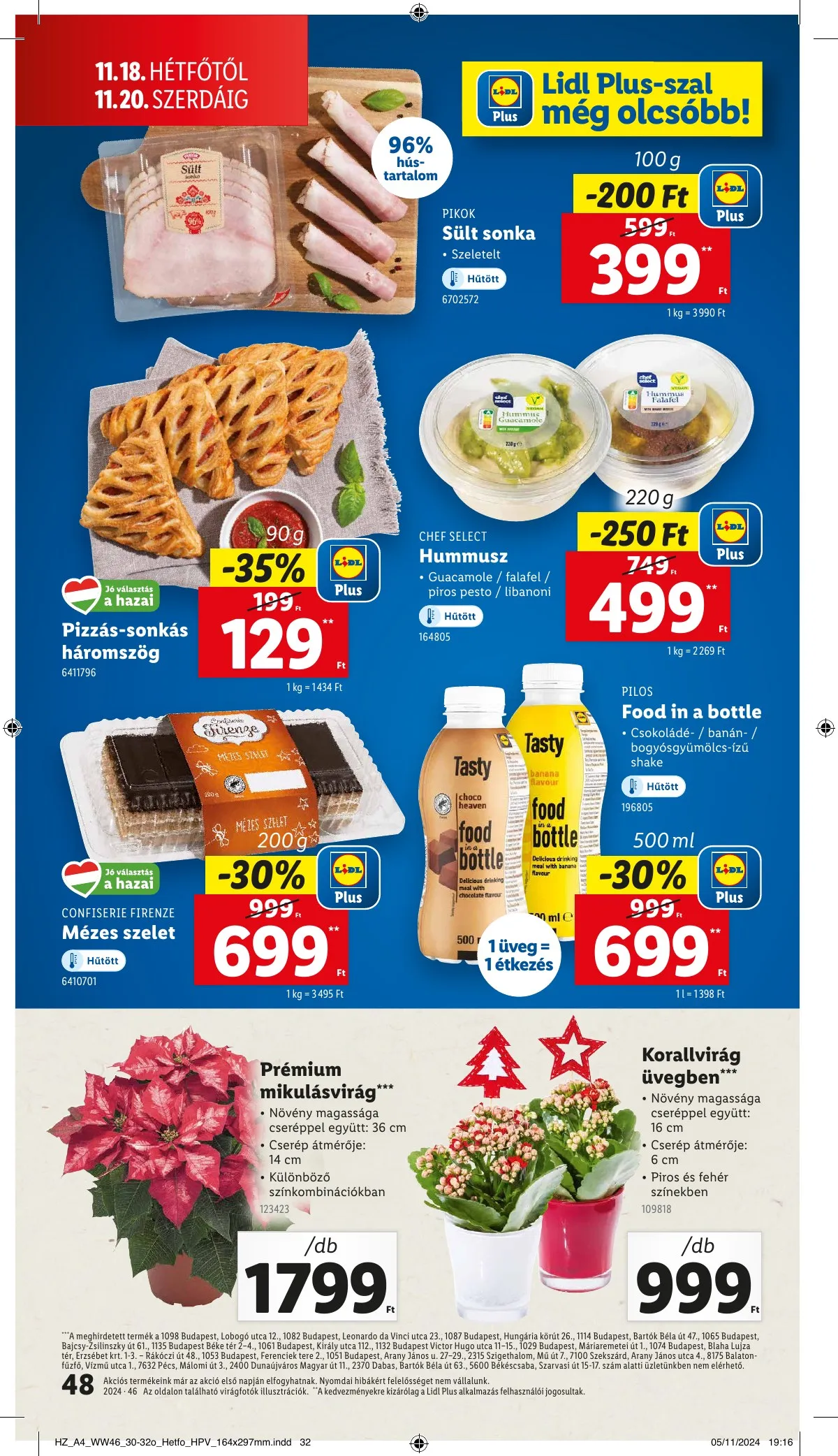 Lidl akciós újság 11.14–11.20 – 48. oldal