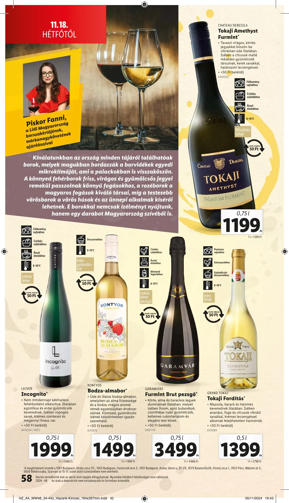 Lidl akciós újság 11.14–11.20 – 58. oldal