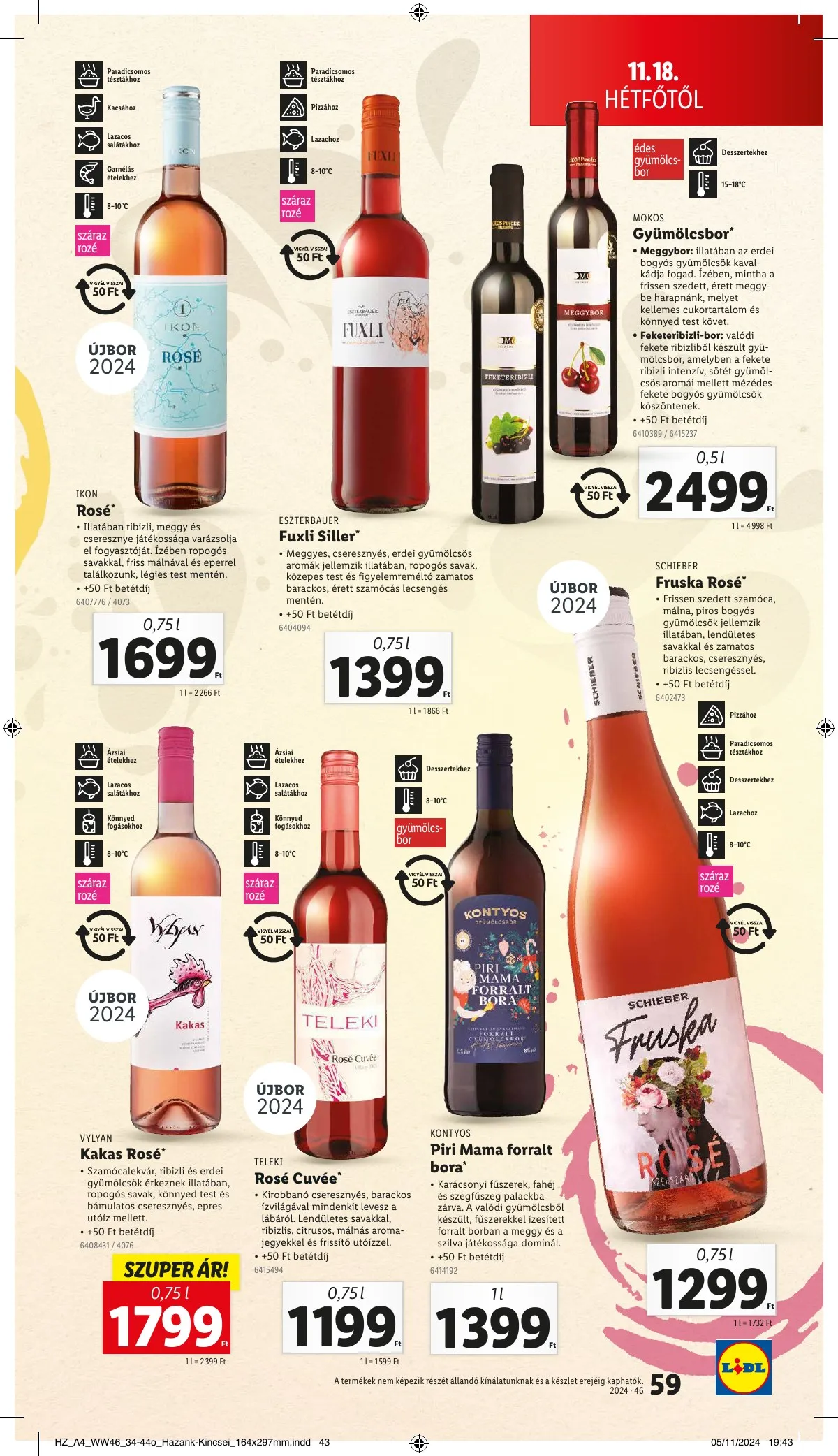 Lidl akciós újság 11.14–11.20 – 59. oldal
