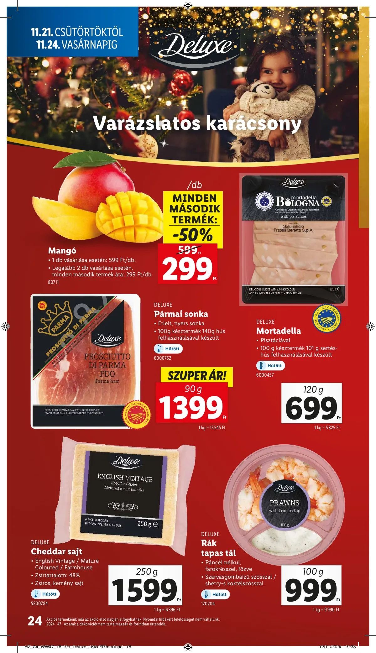 Lidl akciós újság 11.21–11.27 – 24. oldal
