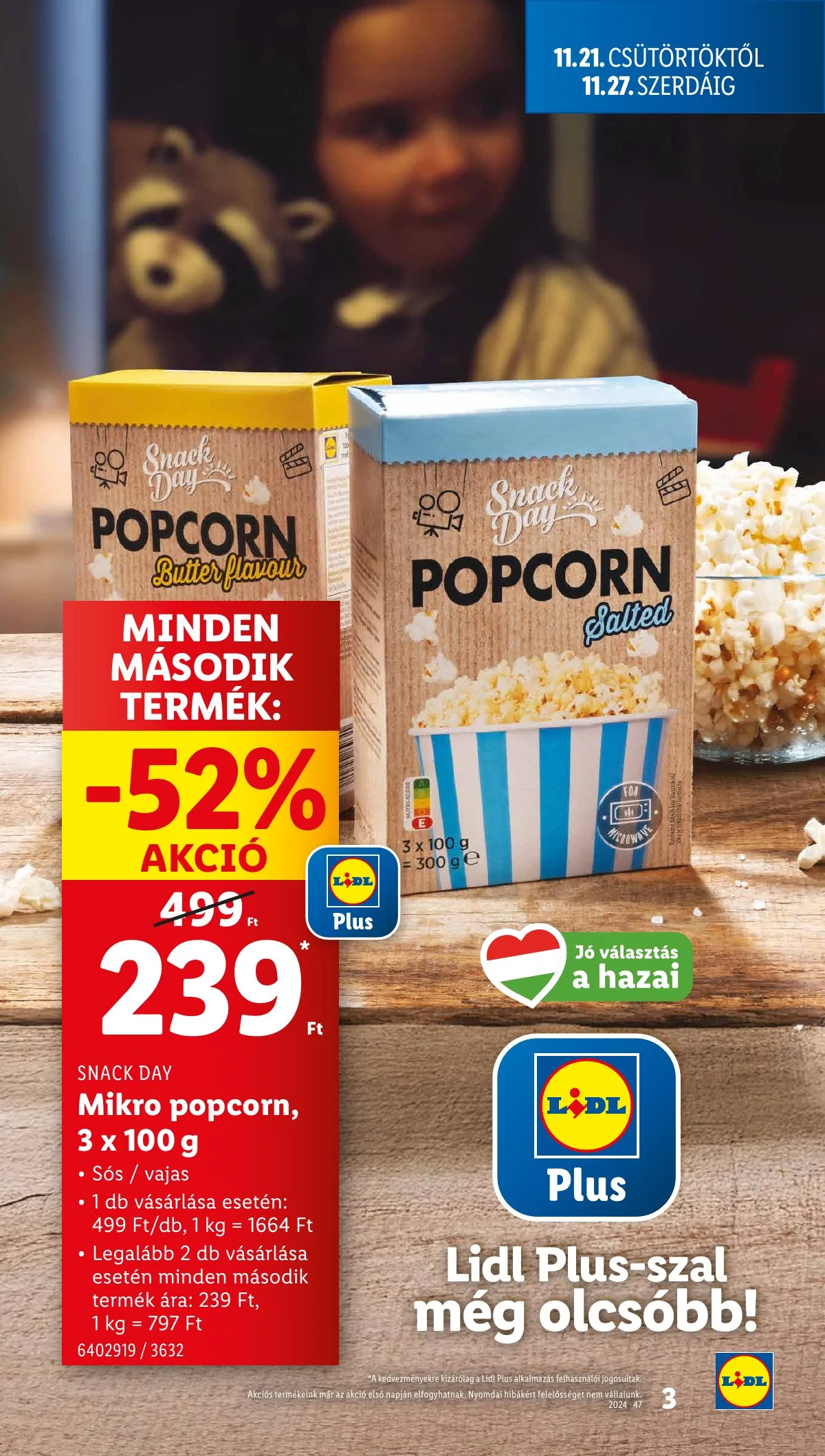 Lidl akciós újság 11.21–11.27 – 3. oldal