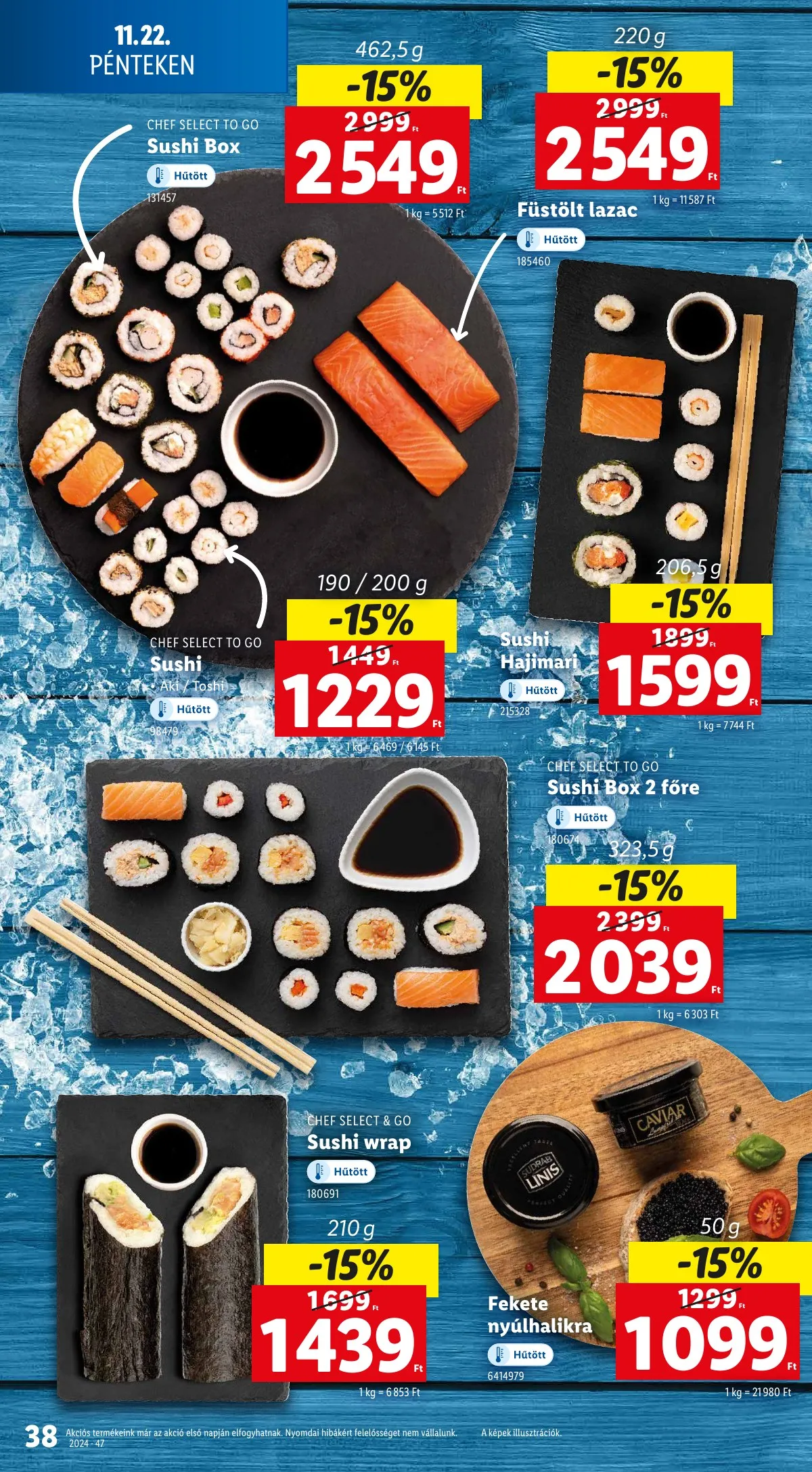 Lidl akciós újság 11.21–11.27 – 38. oldal